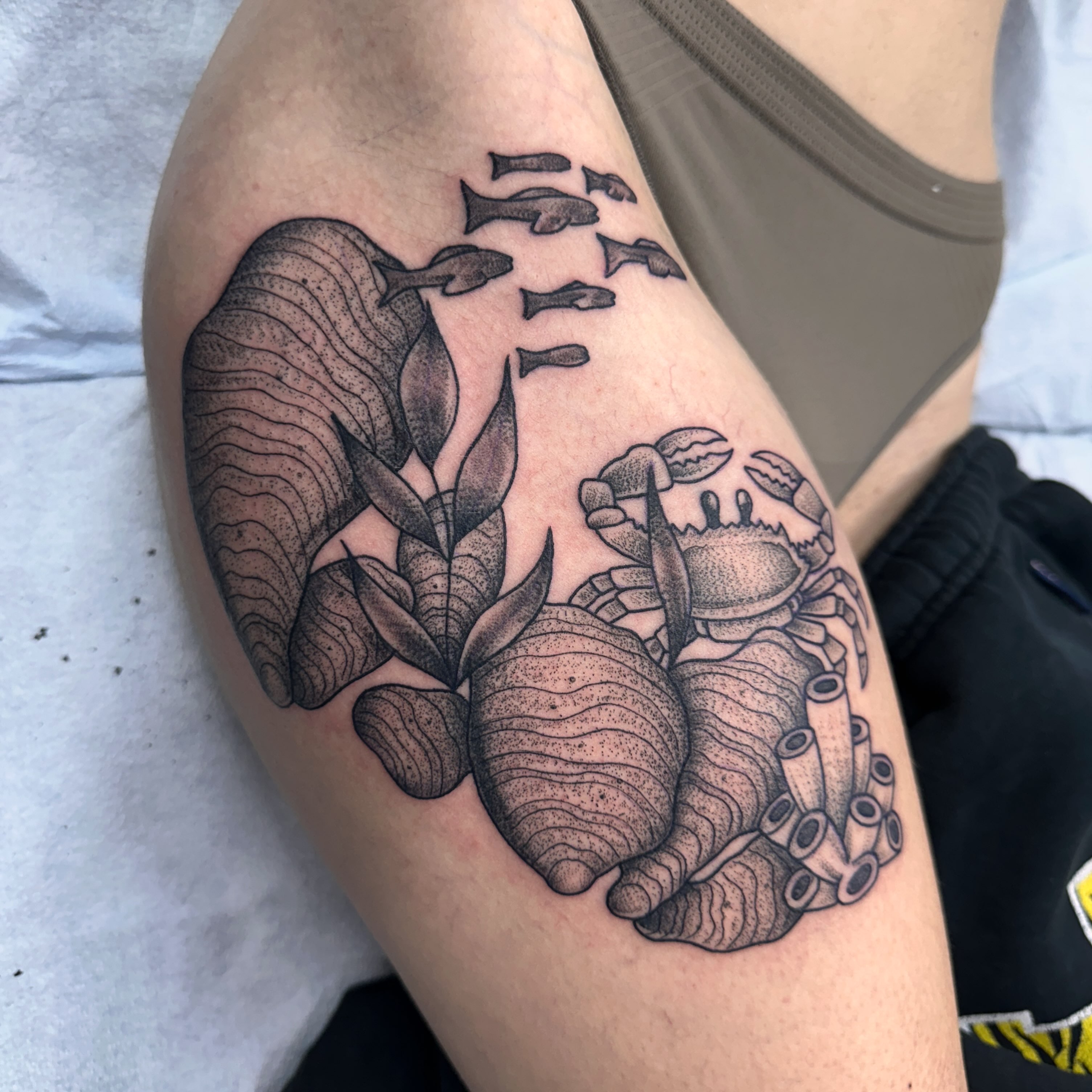 Tattoo by @filstergram — dotwork, realism