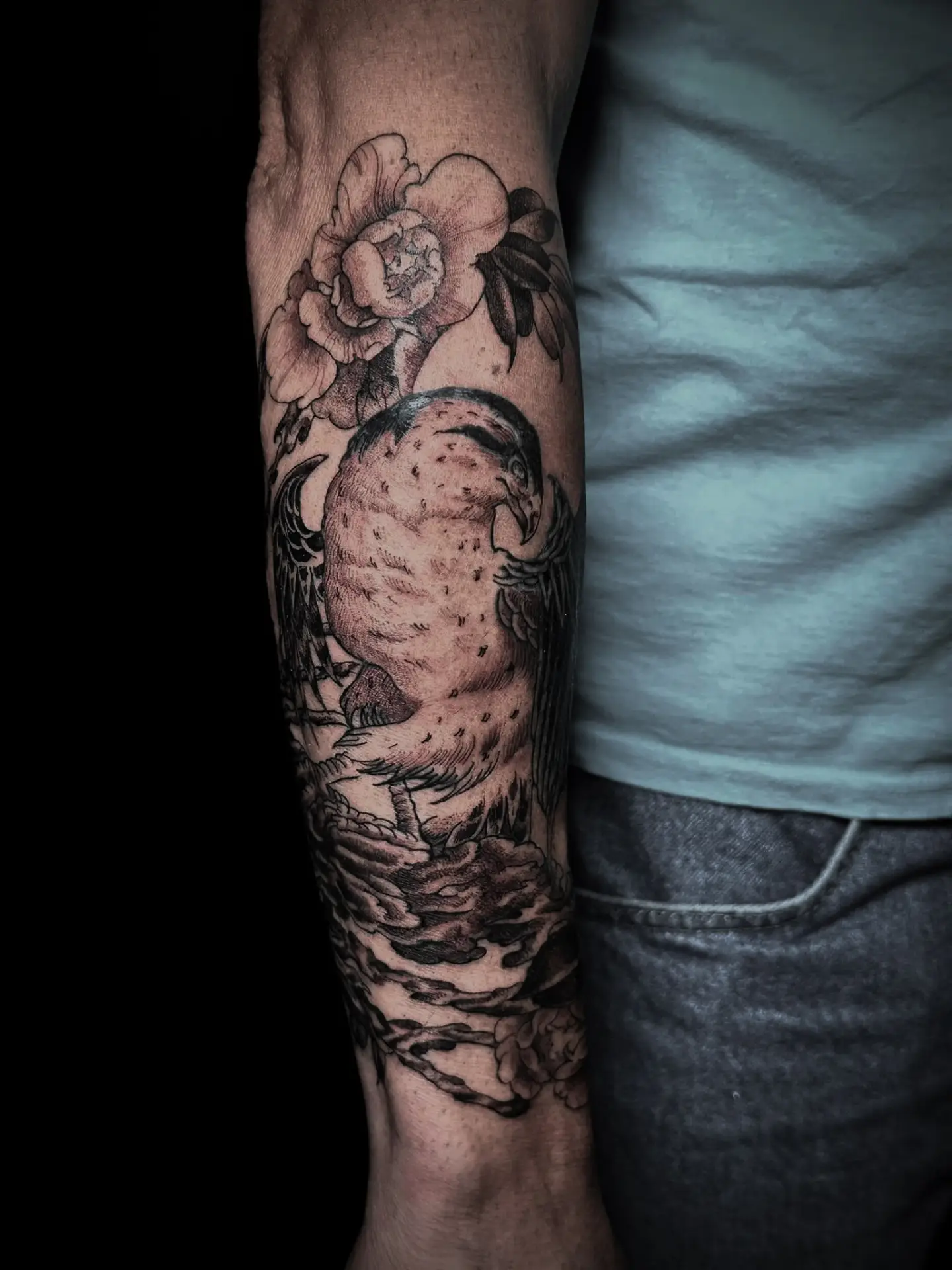 Tattoo by @micxortiz.tattoo — black_and_grey, realism