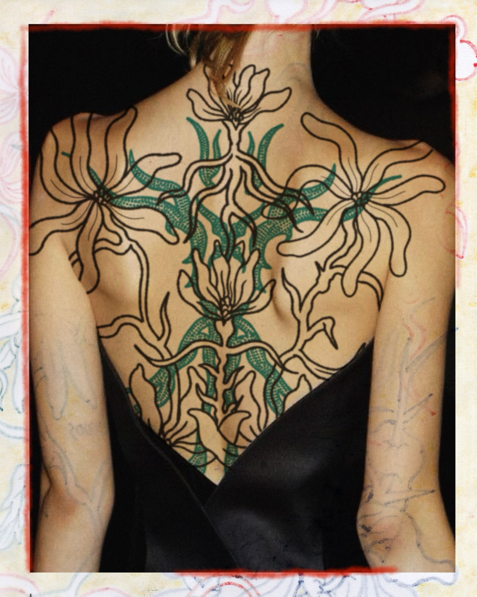Tattoo by @kyklothymia — dotwork