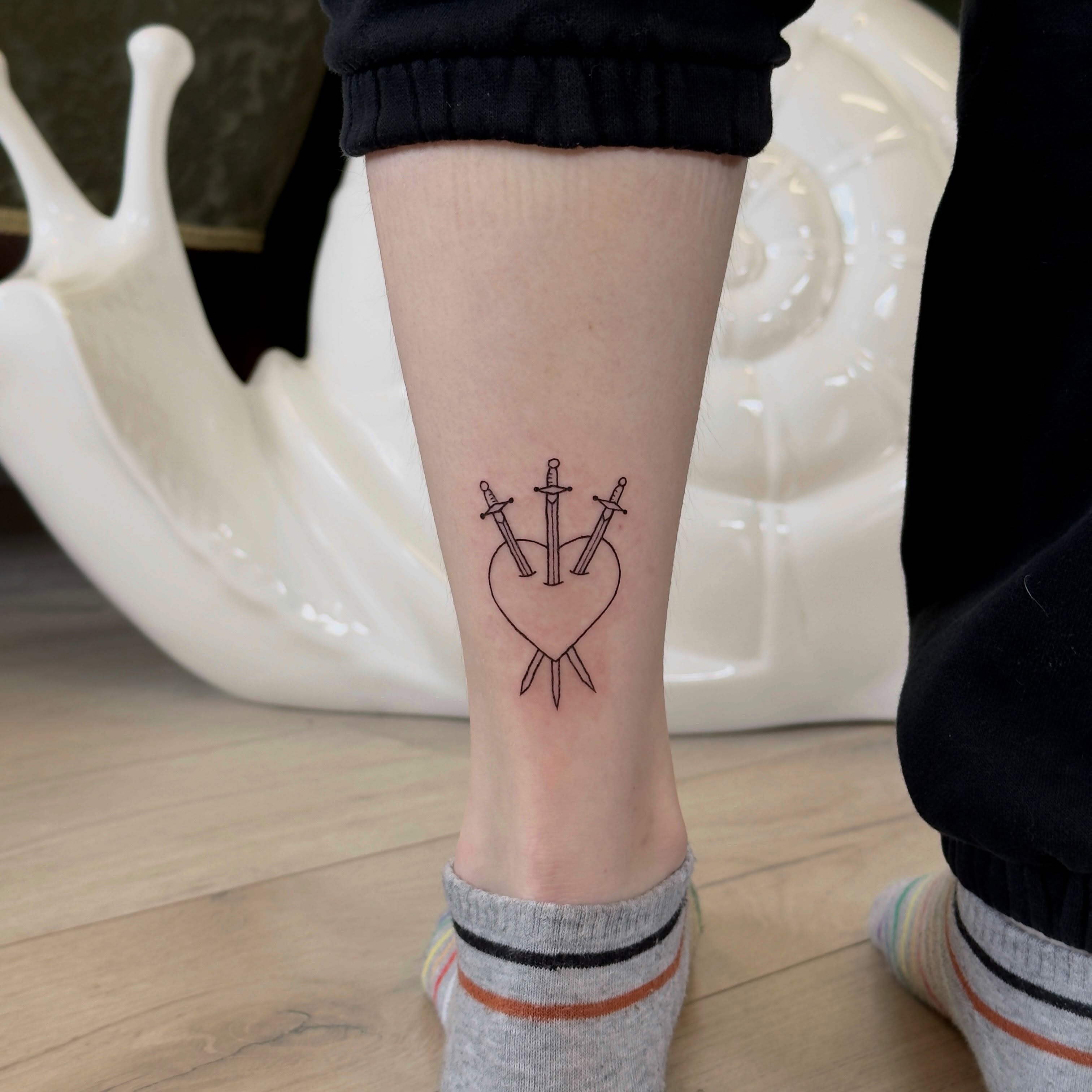 Tattoo by @apri1fish — geometric