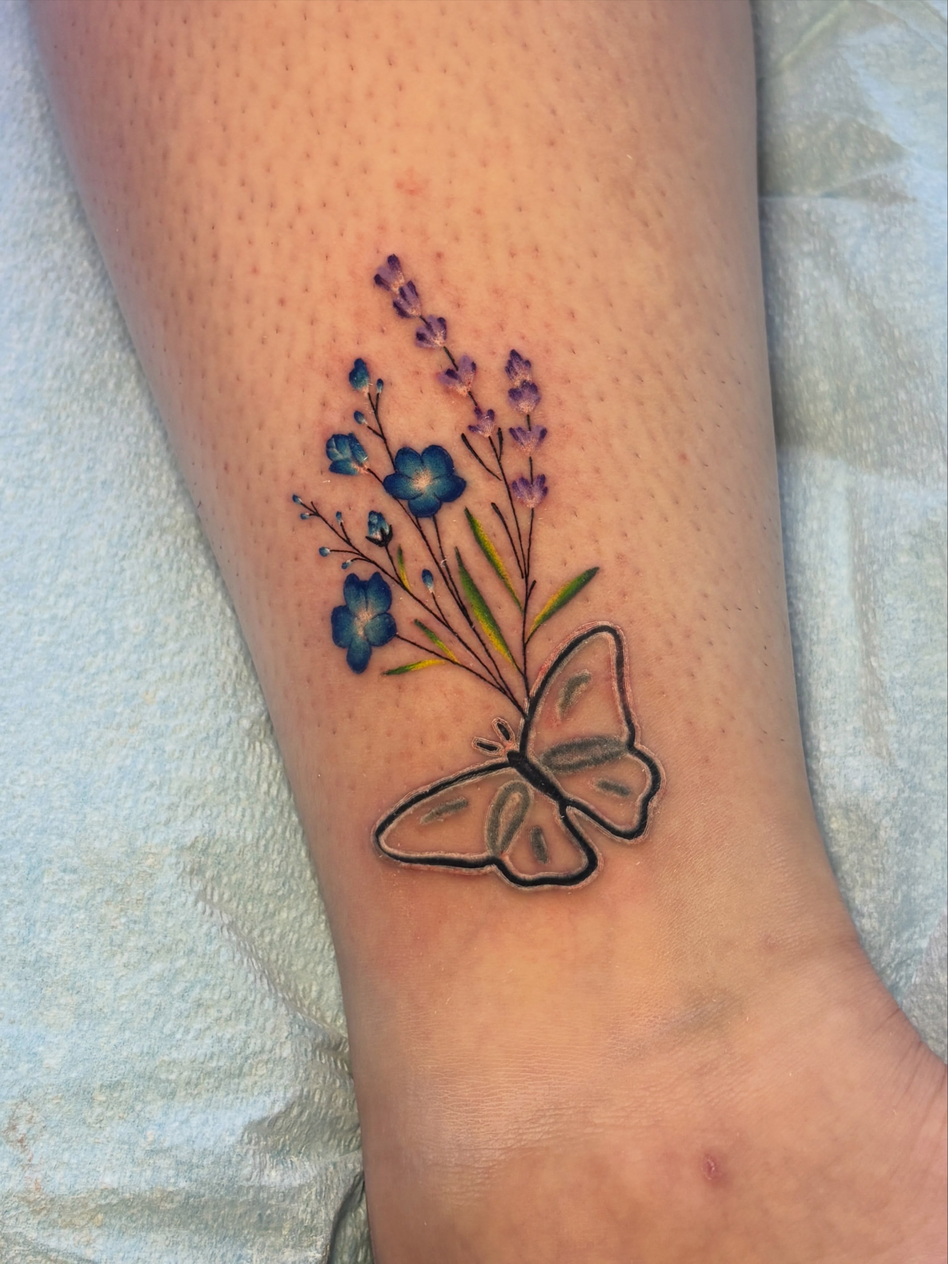 Tattoo by @mandyblossoms_tattoo — new_school, watercolor