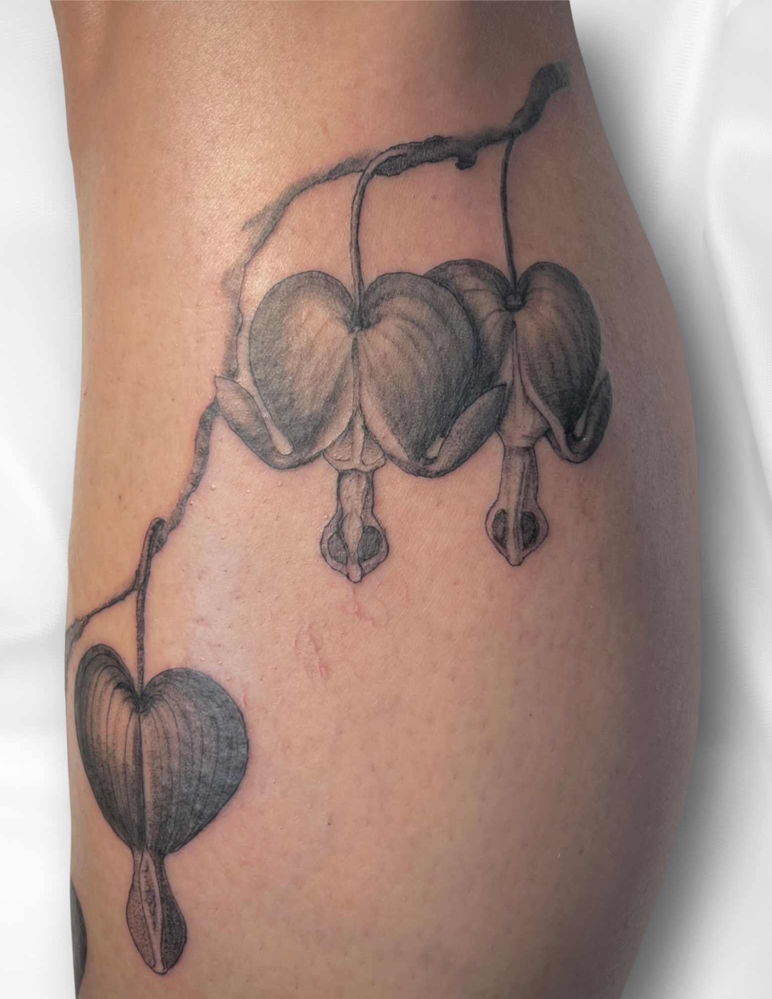 Tattoo by @lamarbodyart — black_and_grey