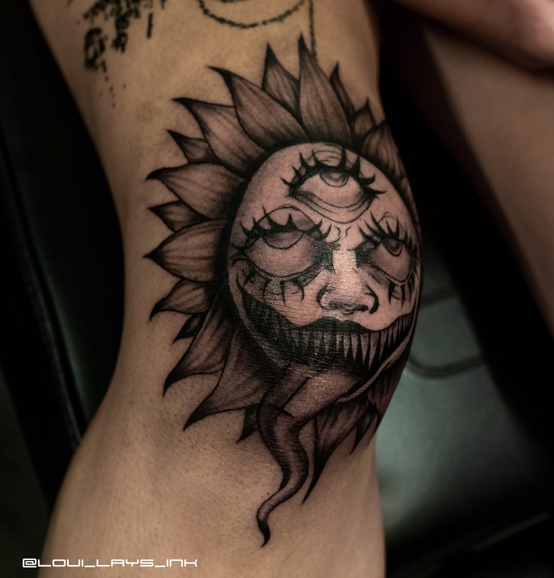 Tattoo by @loui_lays_ink — black_and_grey, realism