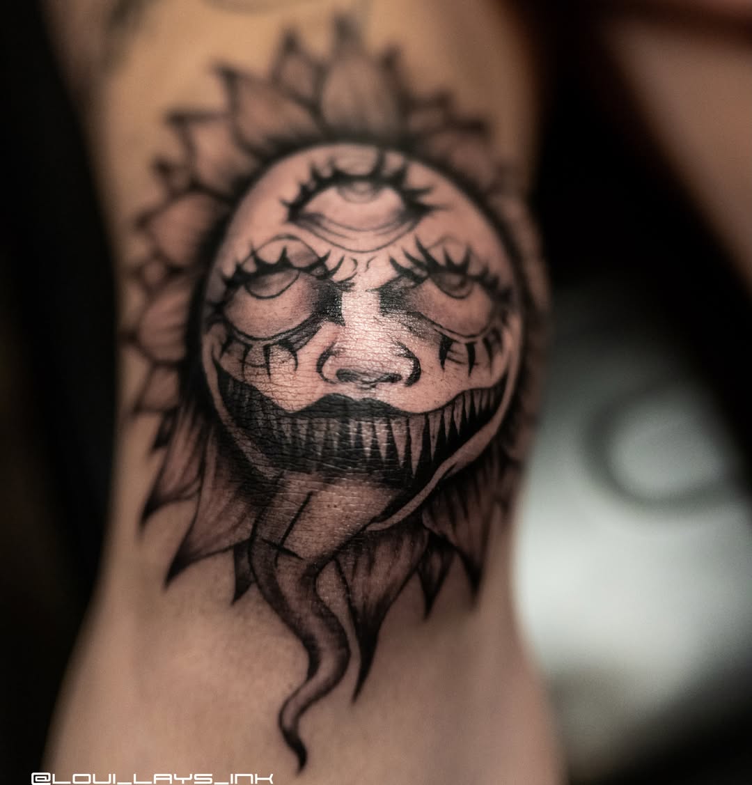 Tattoo by @loui_lays_ink — black_and_grey, realism