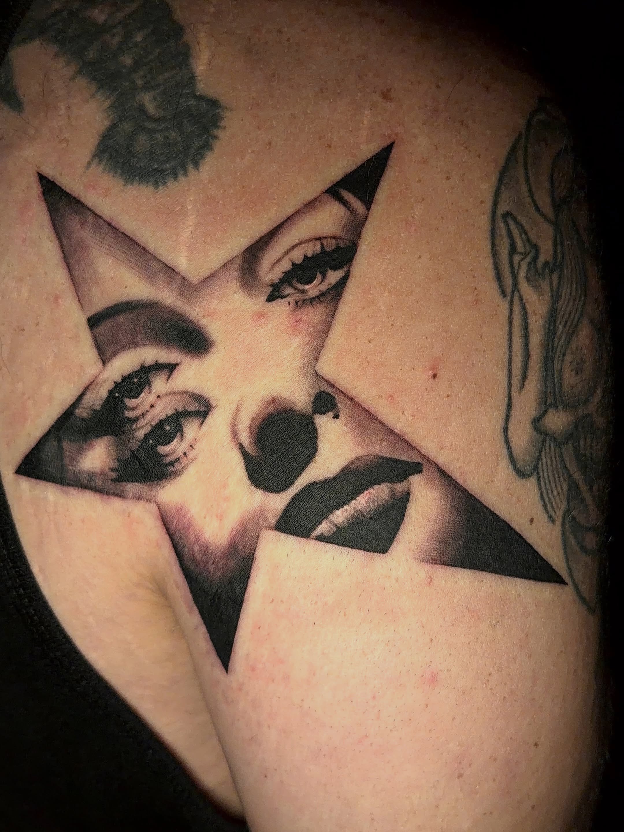 Tattoo by @svetlanatattoos — geometric