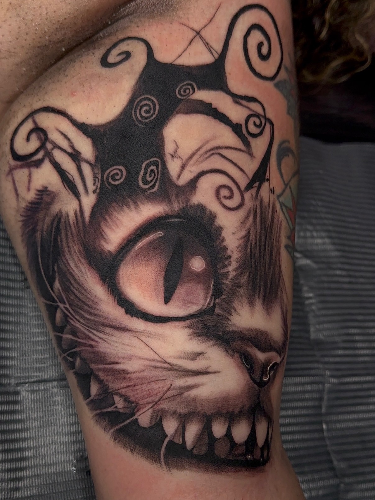 Tattoo by @svetlanatattoos — realism, dark_realism