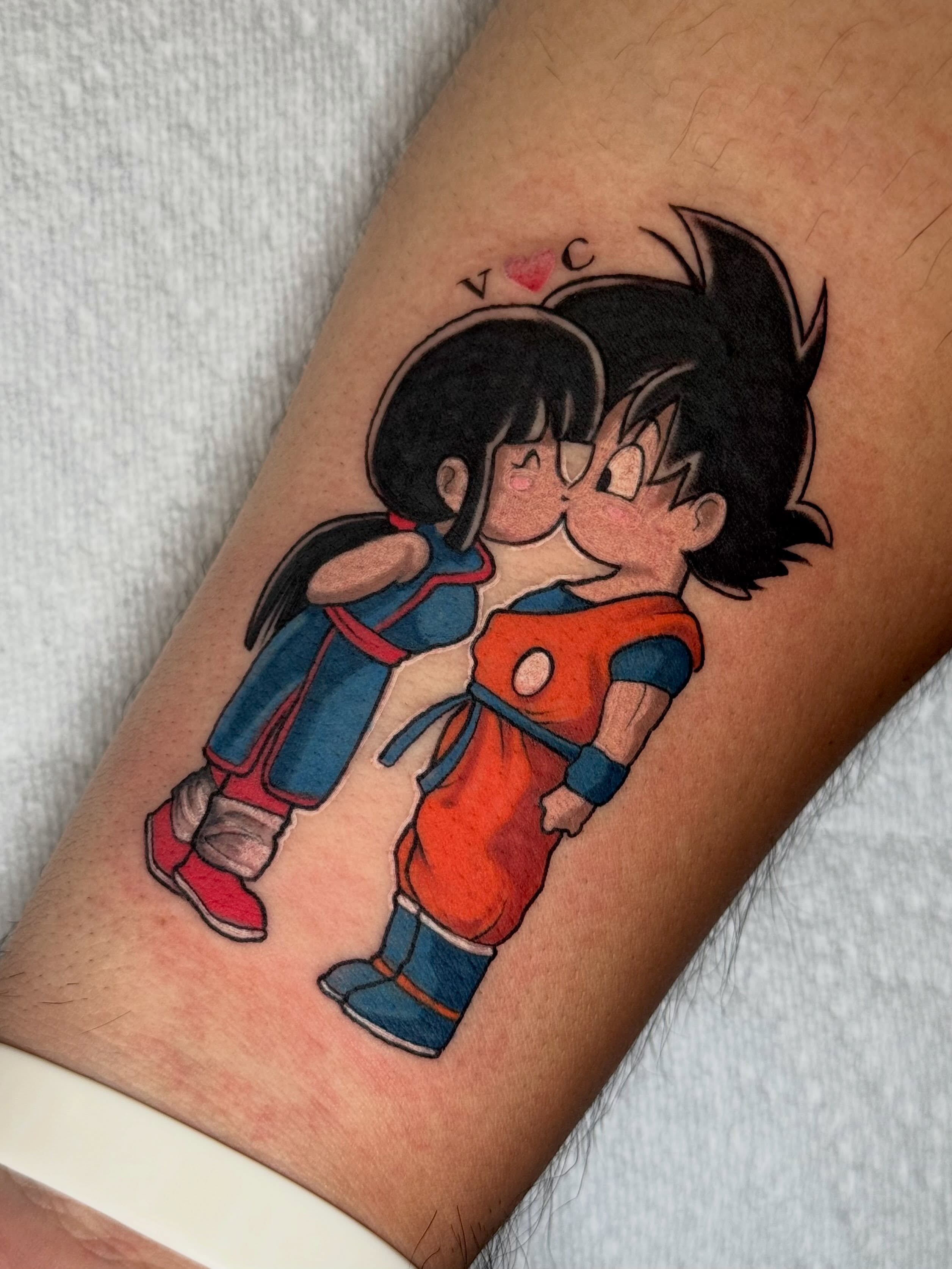 Tattoo by @abi.does.tattoos β anime