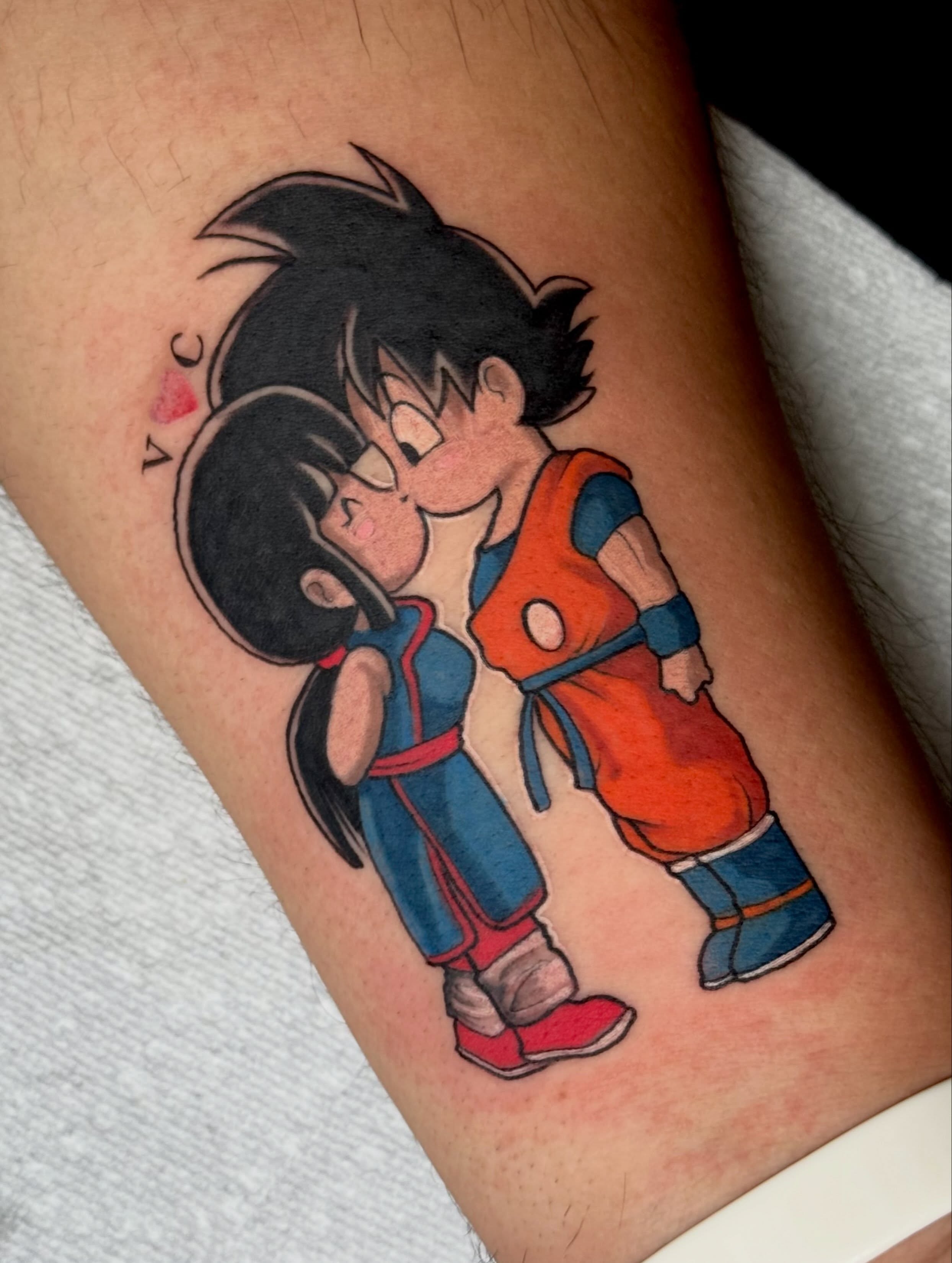 Tattoo by @abi.does.tattoos β anime