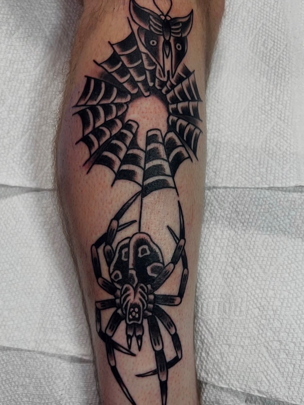 Tattoo by @max_aaron_tat2 — black_and_grey