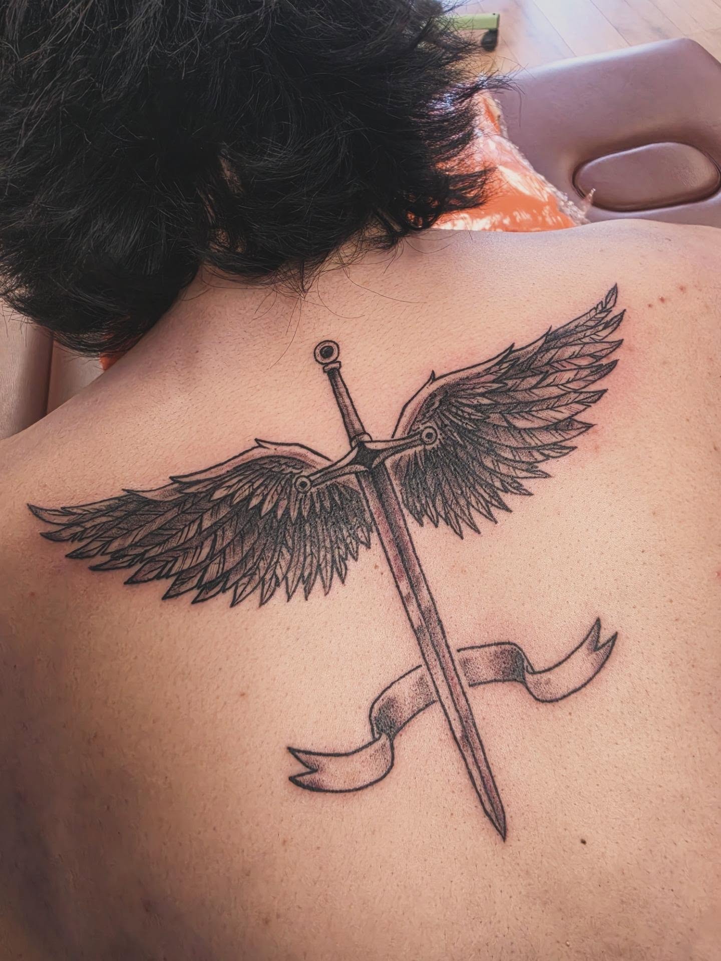 Tattoo by @lulus_tattoos_ — black_and_grey