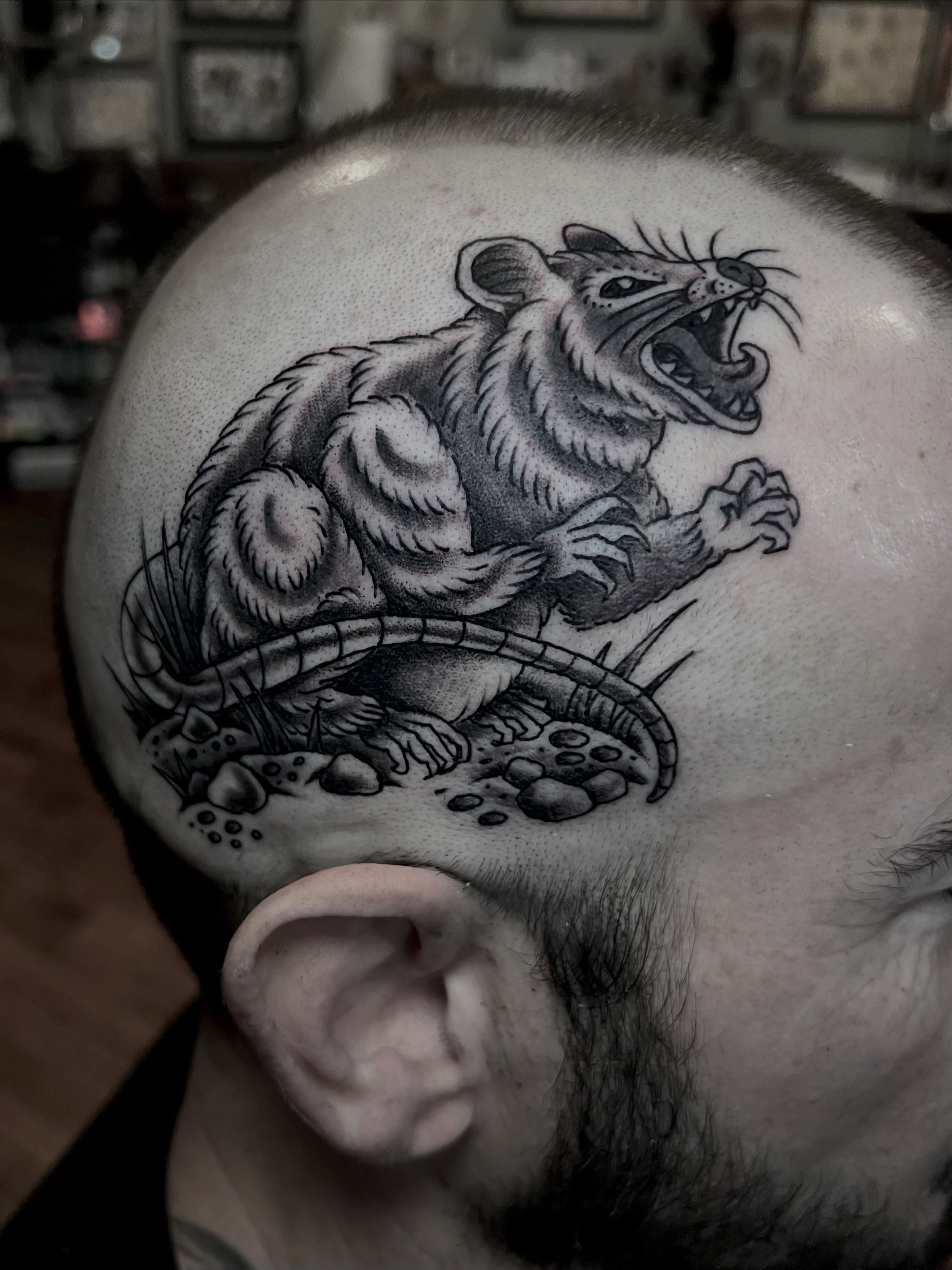 Tattoo by @brandonswansontattoo — black_and_grey