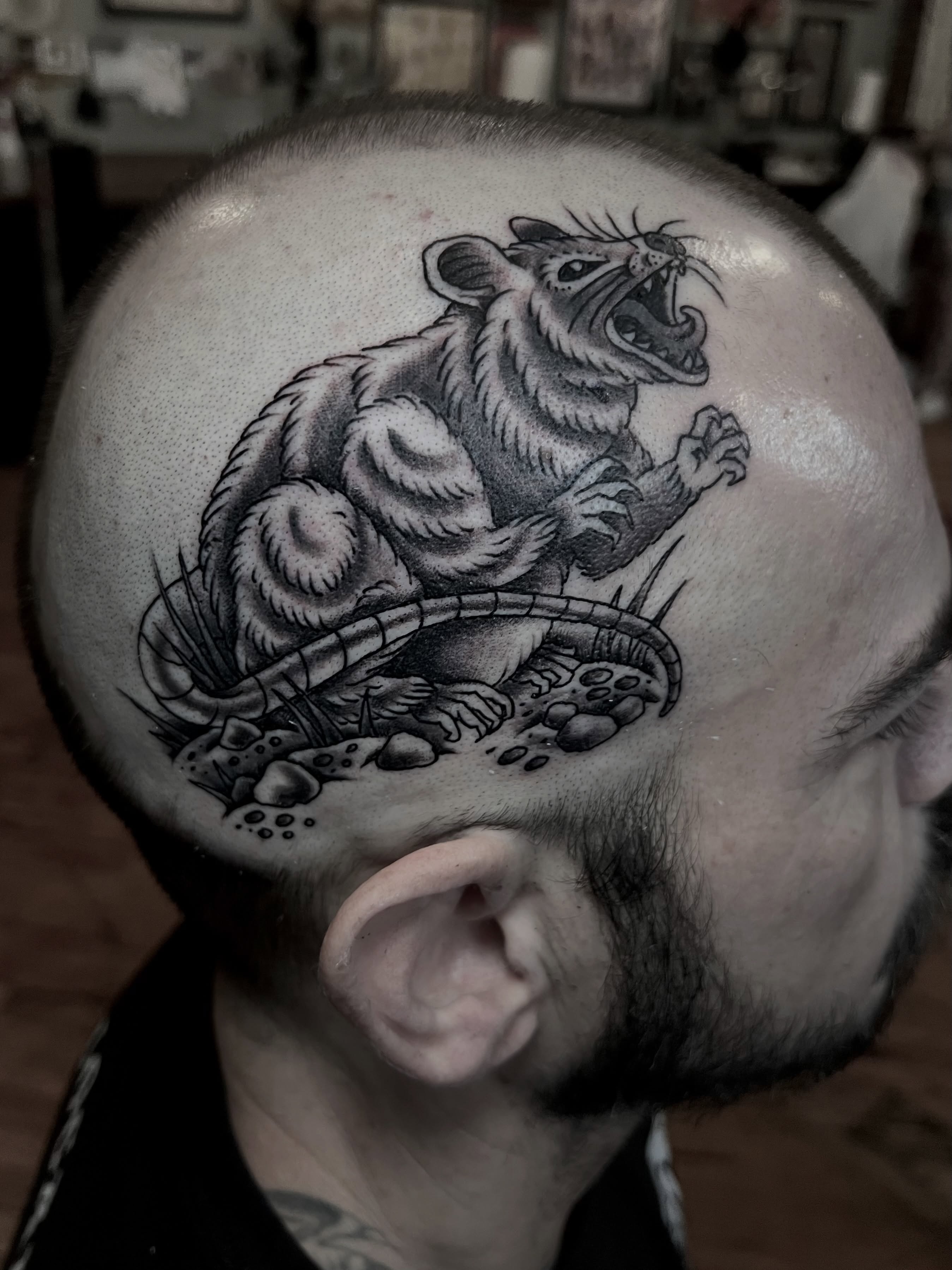 Tattoo by @brandonswansontattoo — black_and_grey