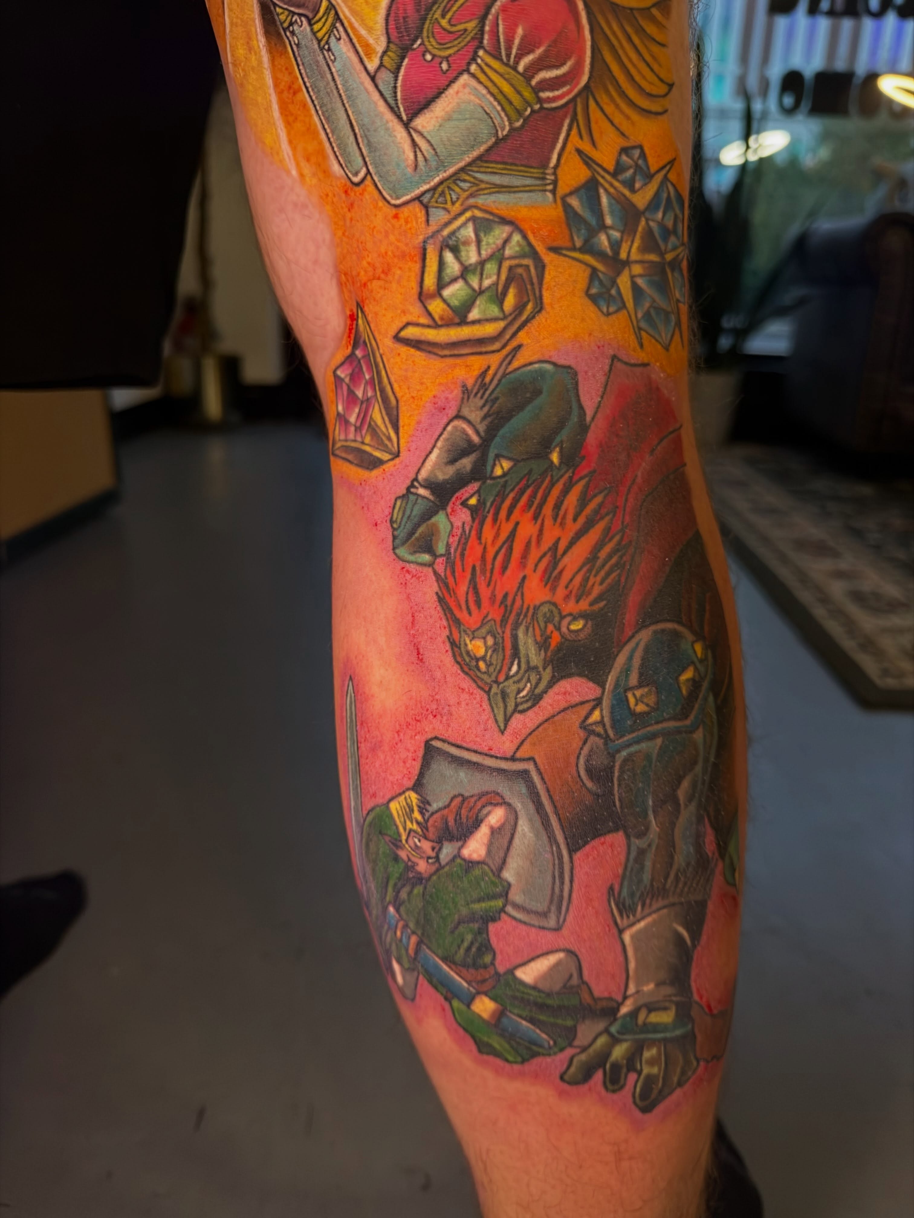 Tattoo by @ava_defalco — anime