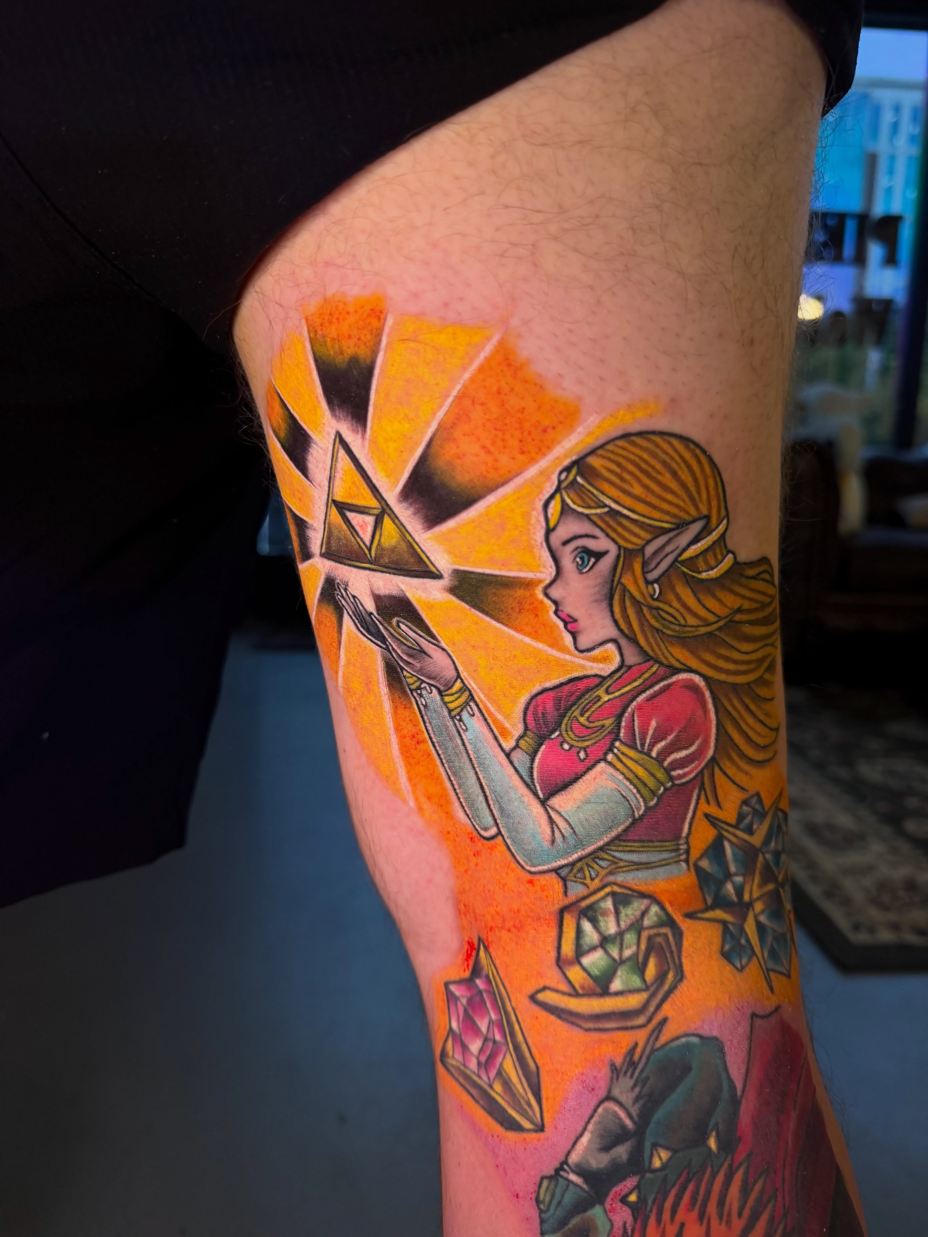 Tattoo by @ava_defalco — illustrative