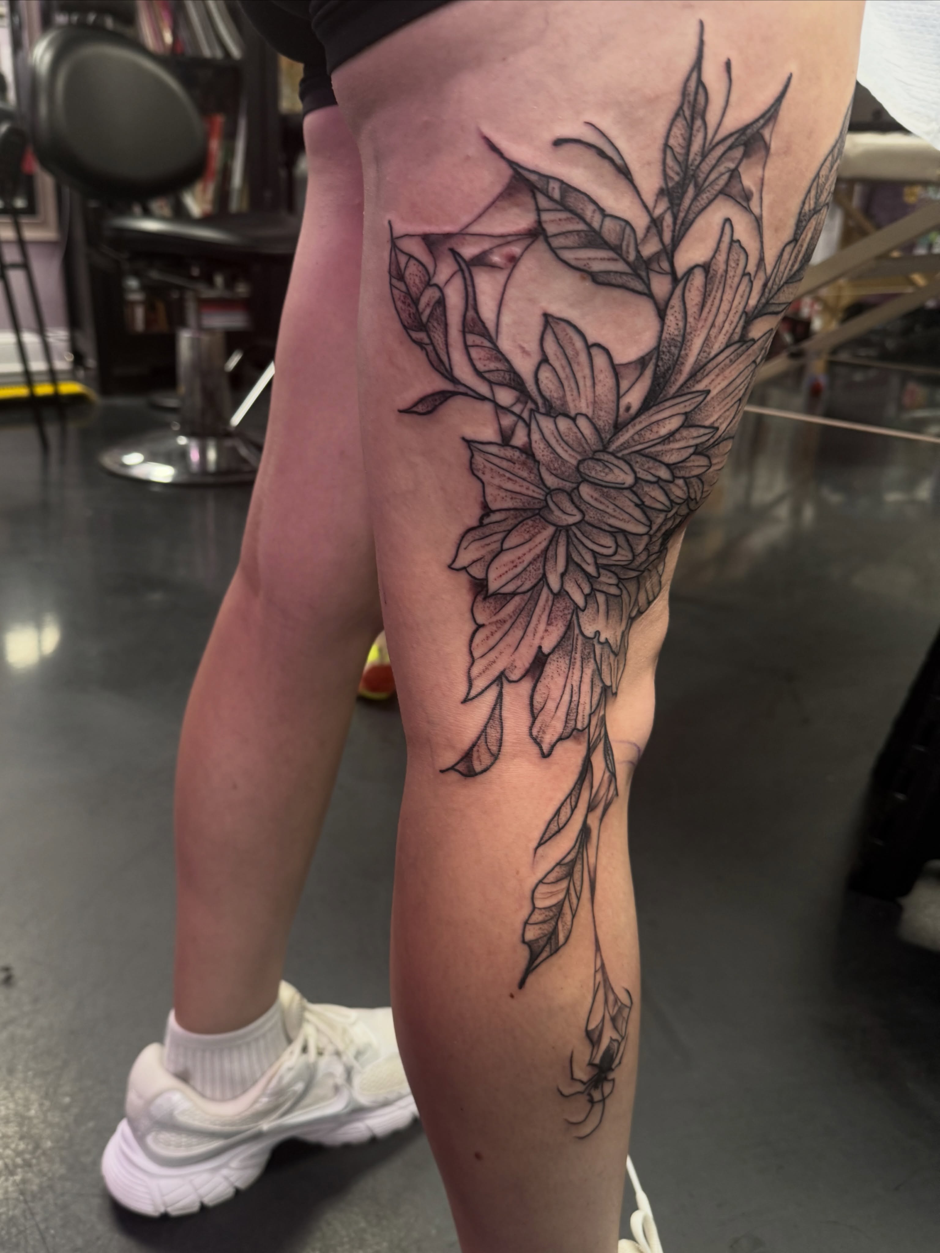 Tattoo by @shanebtattoos — black_and_grey