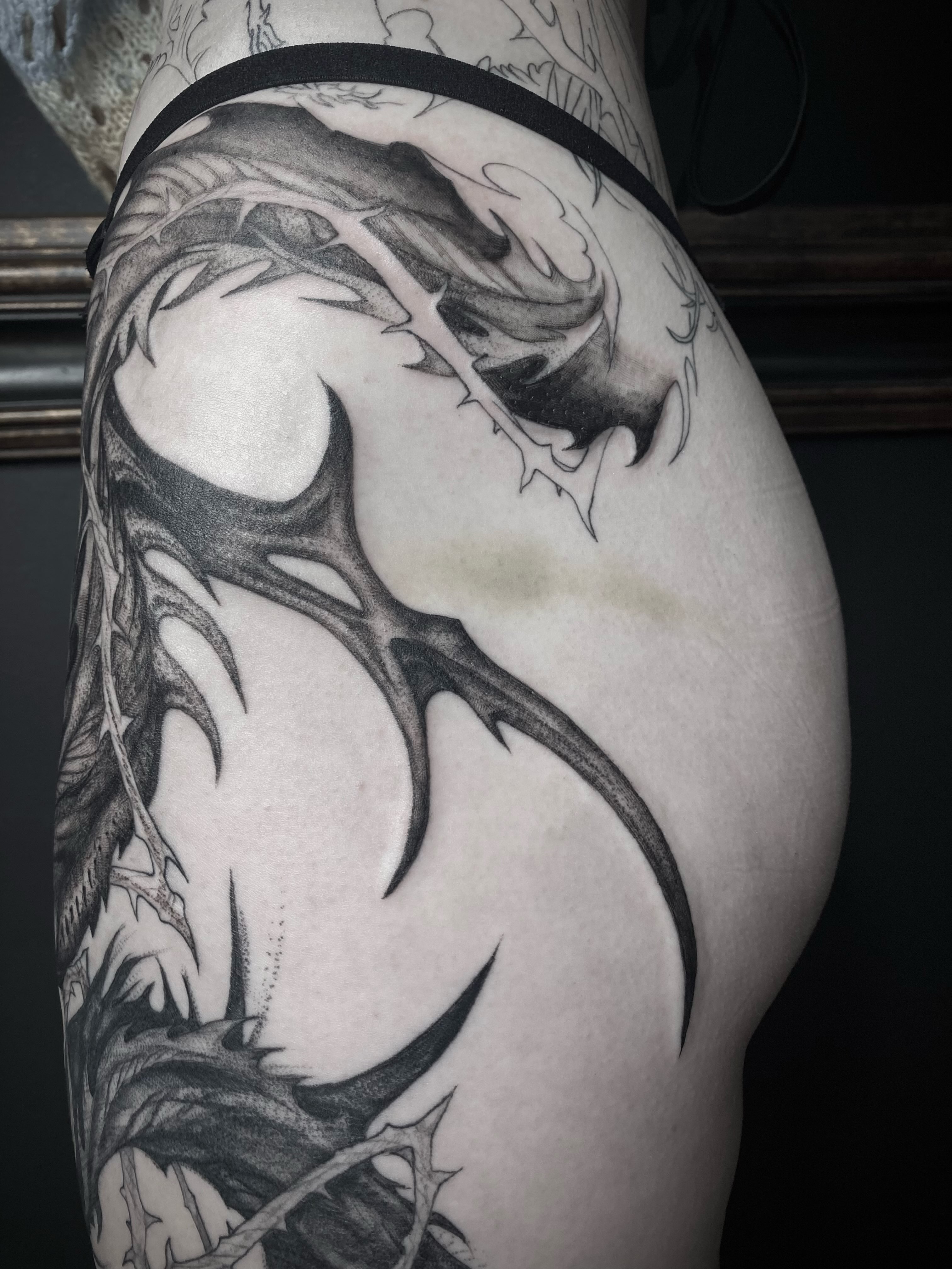 Tattoo by @ambrosia.tattoos — black_and_grey, realism