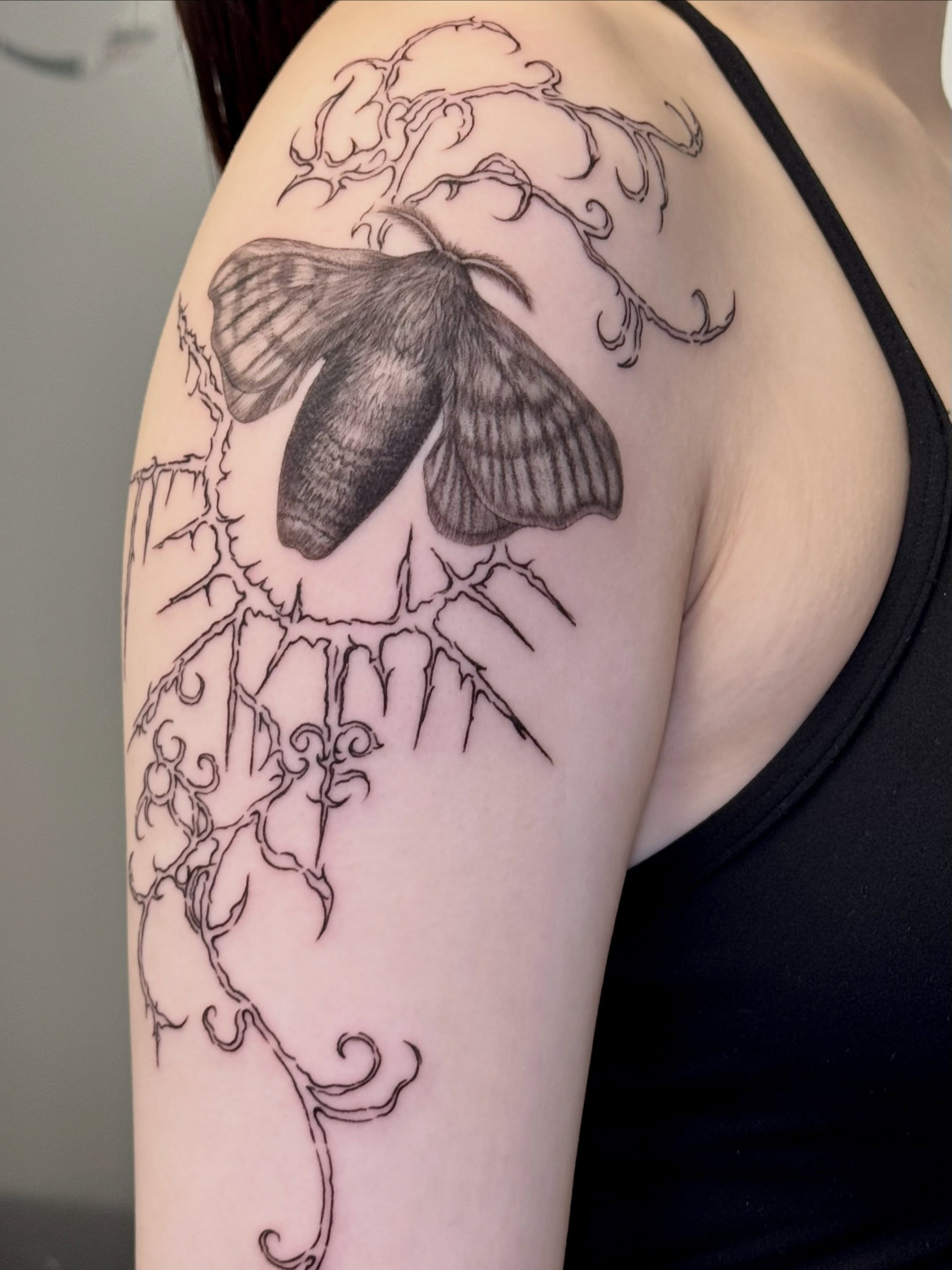 Tattoo by @ink_voodoo — black_and_grey