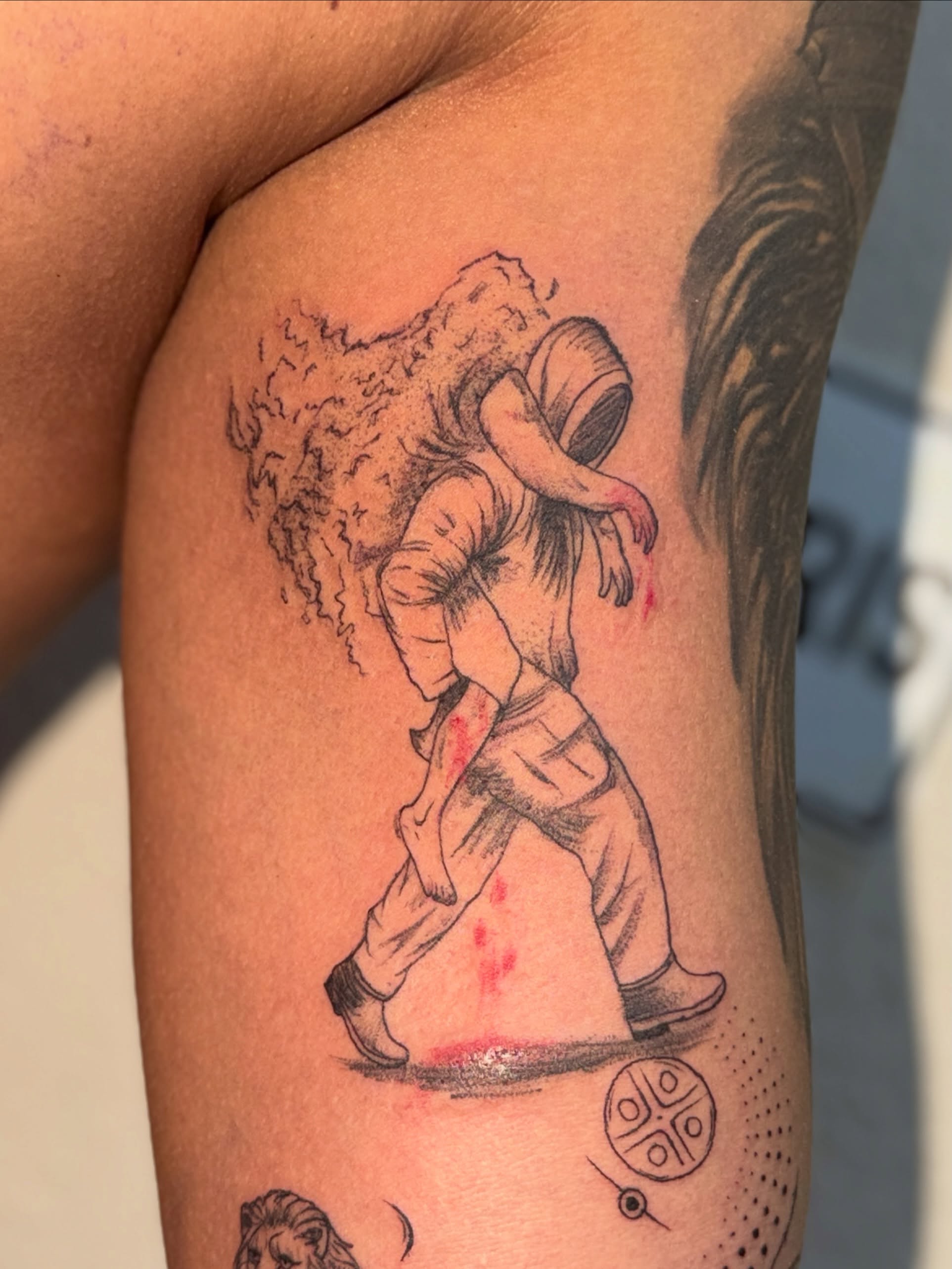 Tattoo by @emirtattoo48 — dotwork, realism