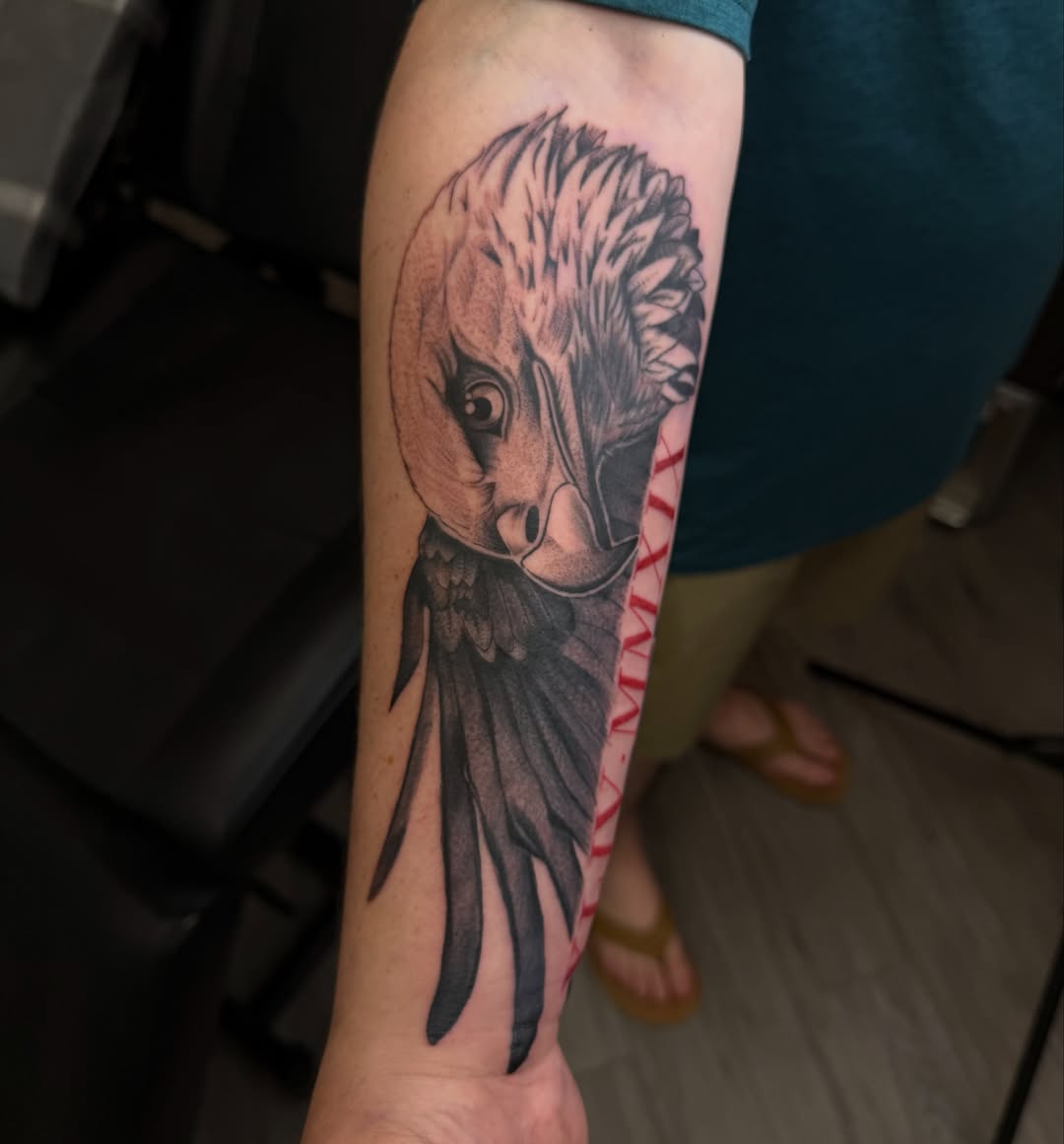 Tattoo by @gluhd_ink — realism