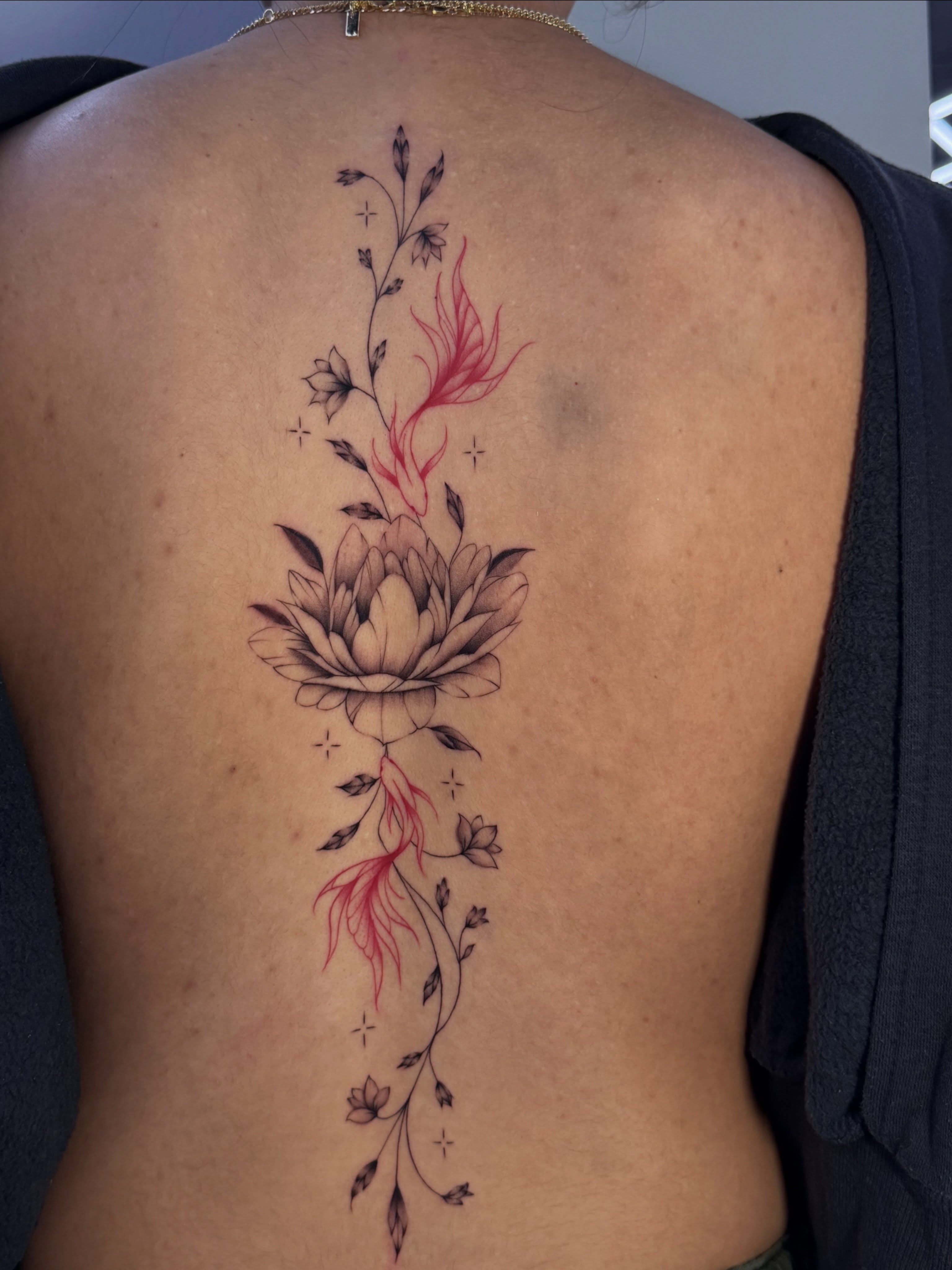 Tattoo by @gabsthegeminii โ neo_traditional, dotwork