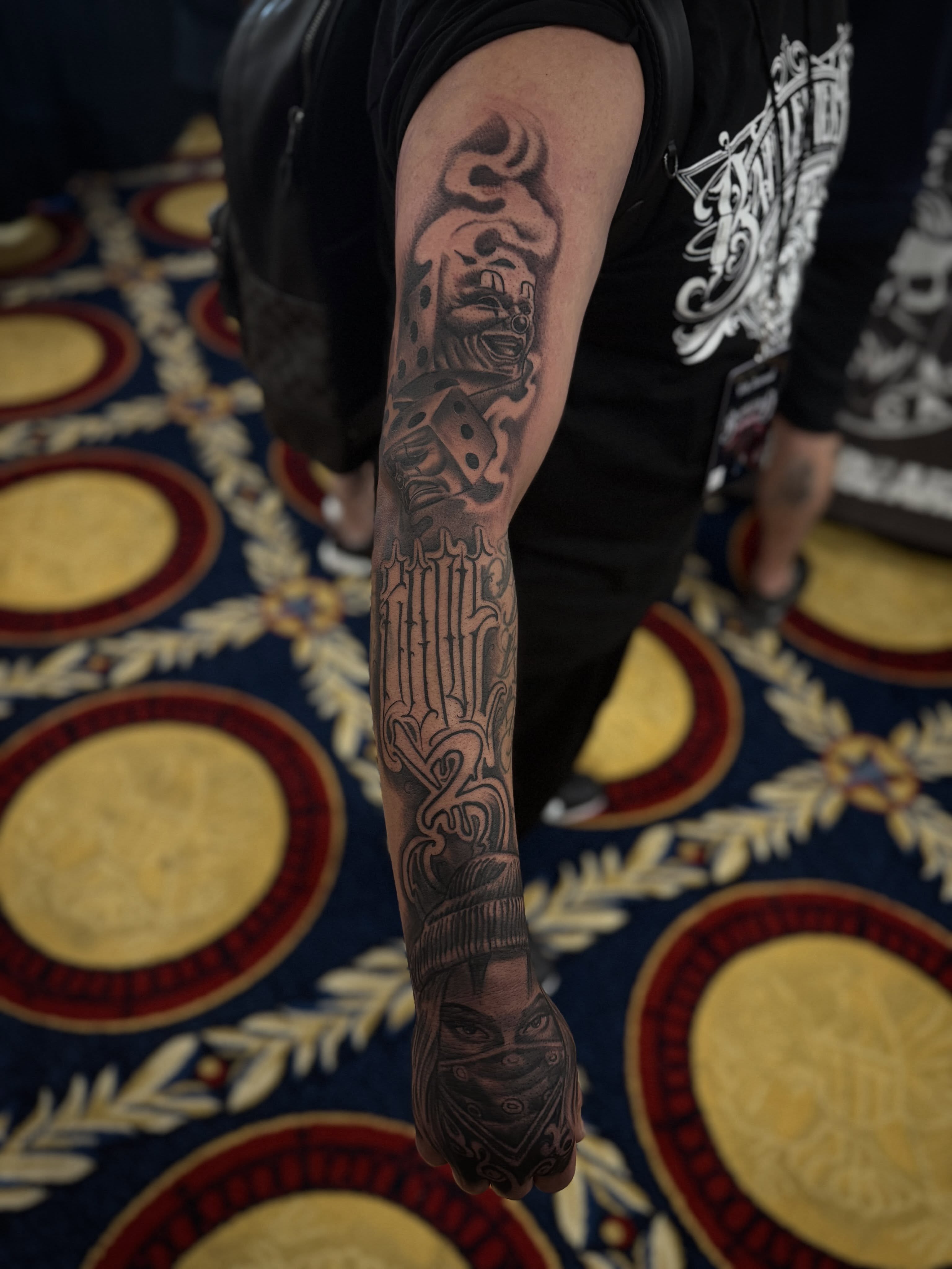 Tattoo by @sincerelyyourzstudios — black_and_grey