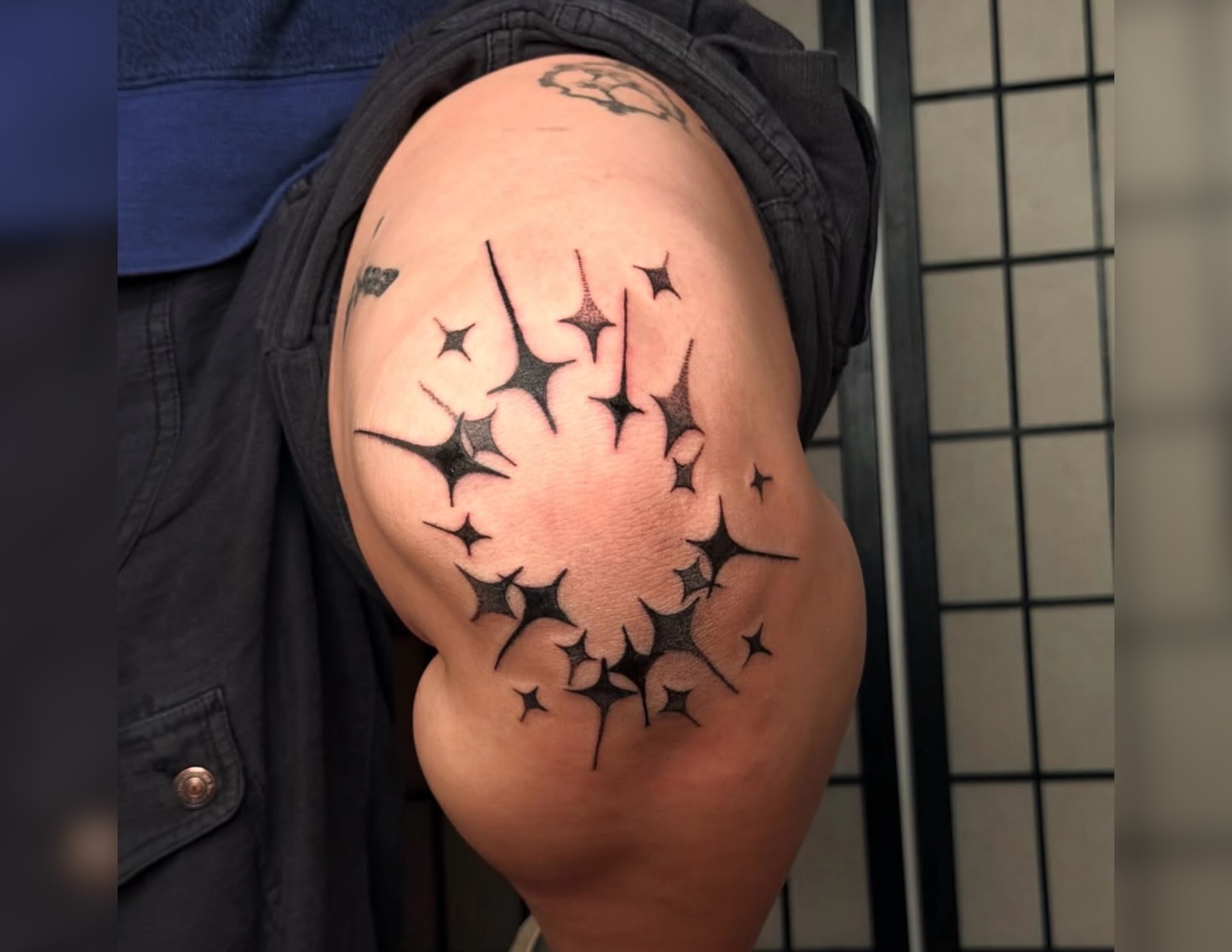 Tattoo by @isthepainok — dotwork