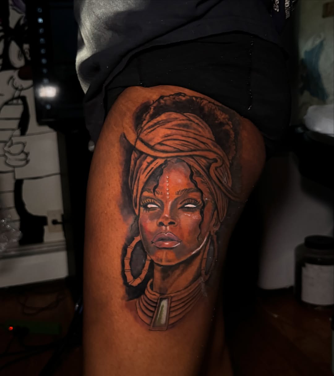 Tattoo by Melanin Tattoo Artist NYC💎, New York, NY