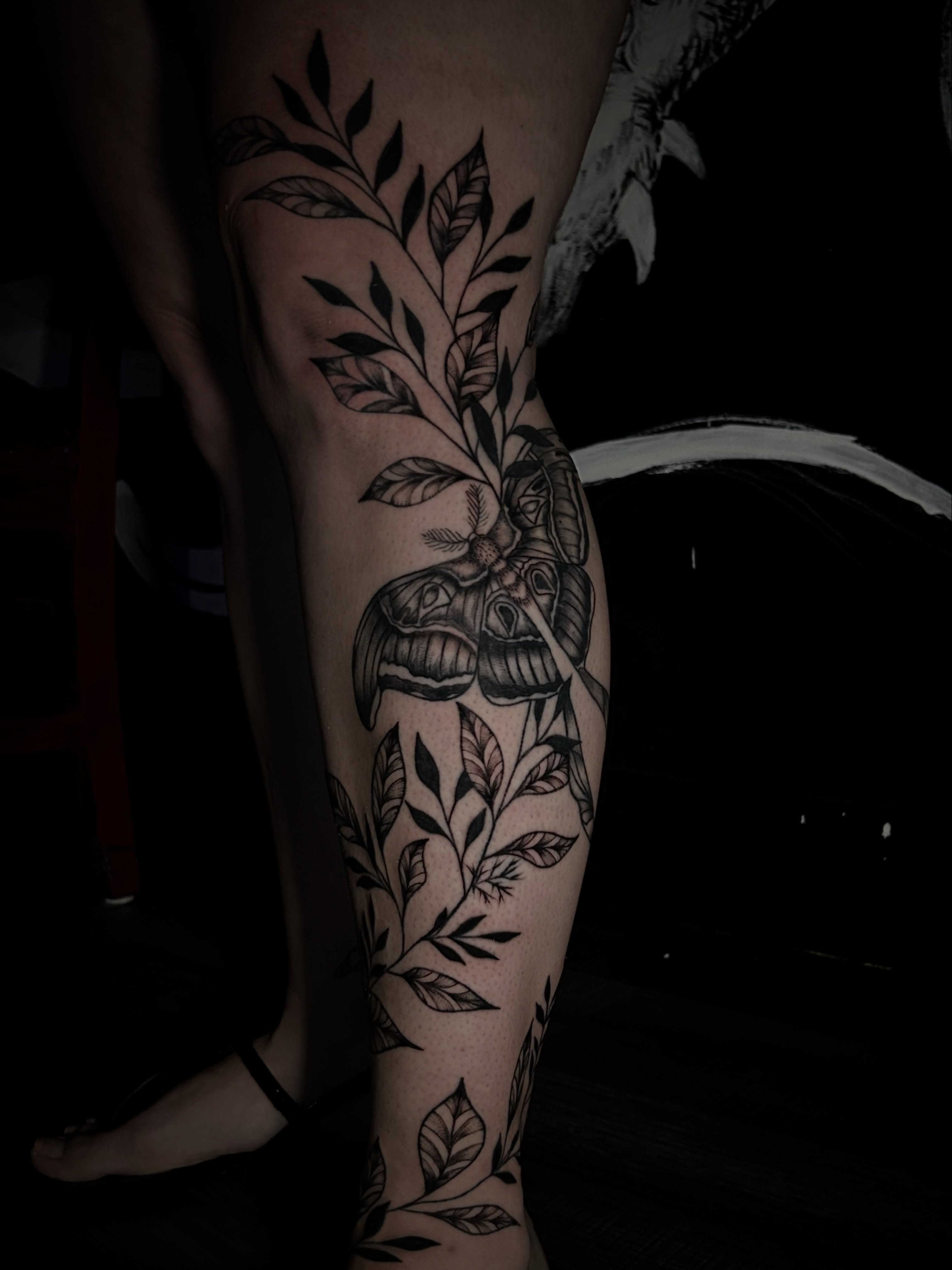 Tattoo by @kirstenlouise_tattoos — black_and_grey, realism