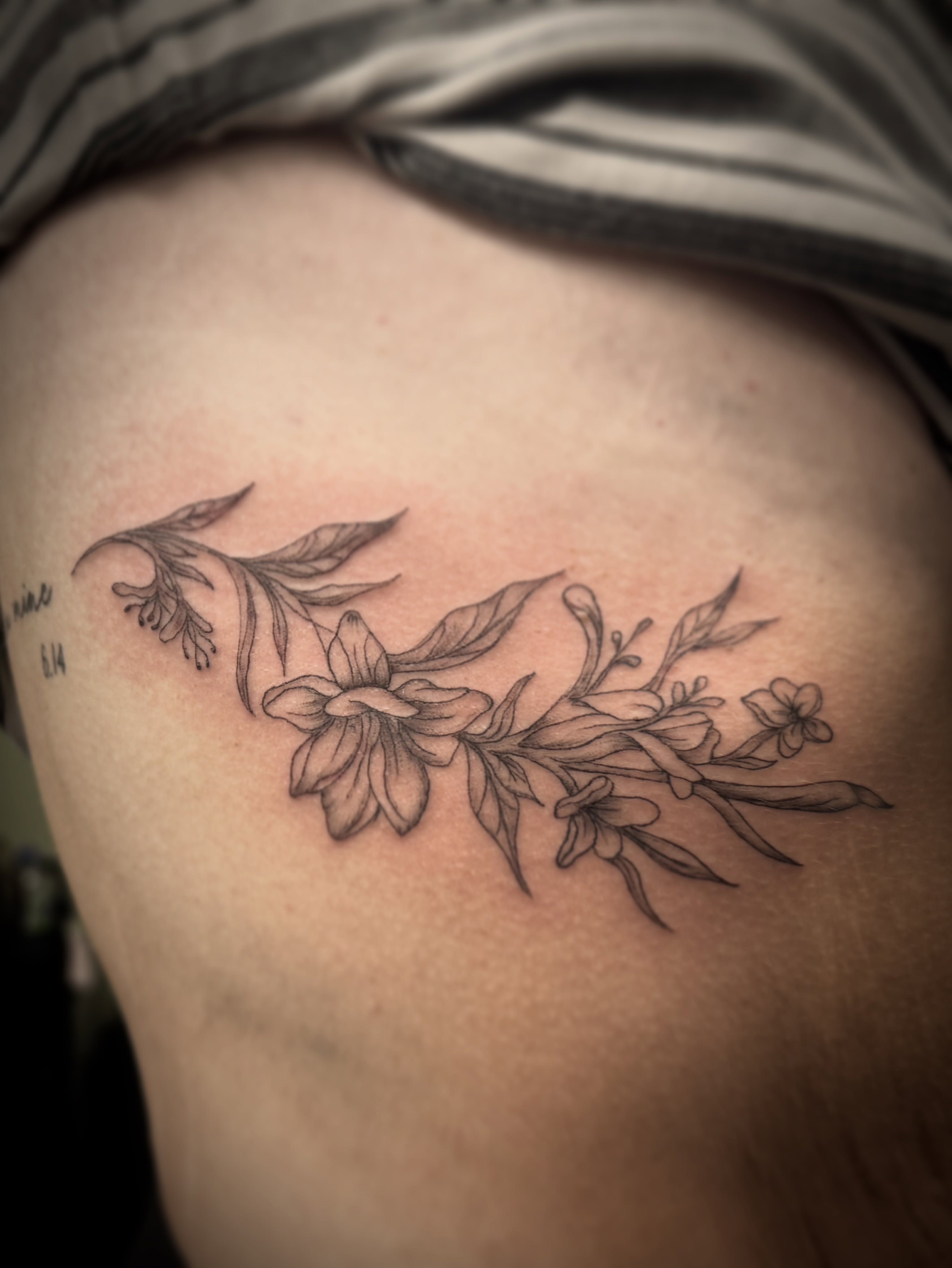 Tattoo by @daizy.ink — black_and_grey