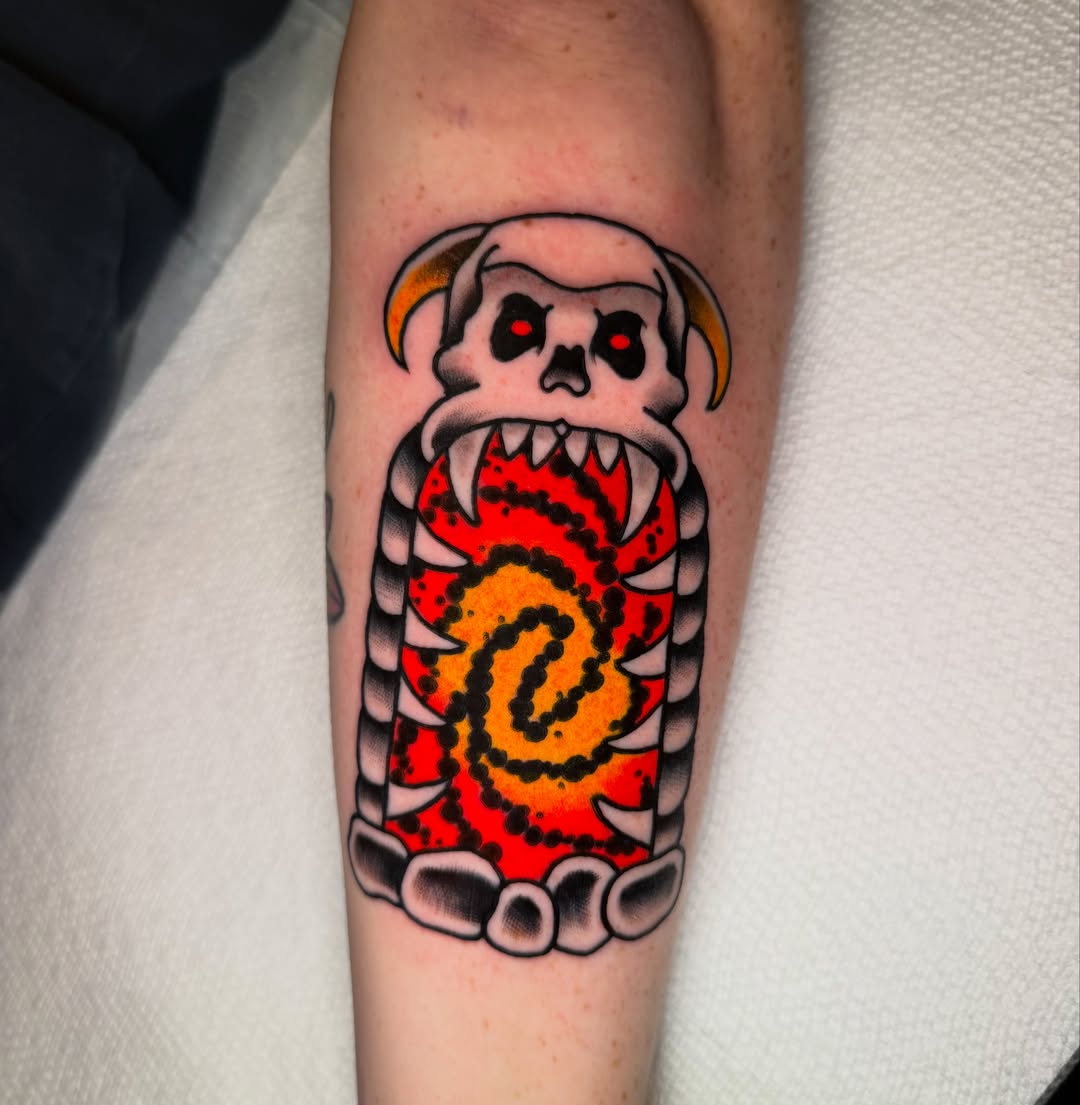 Tattoo by @ruckustattoo — american_traditional
