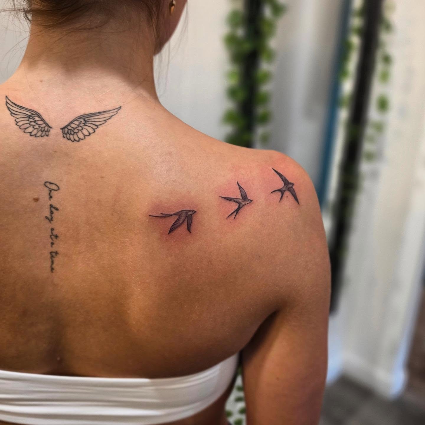 Tattoo by @ivy_inks — black_and_grey