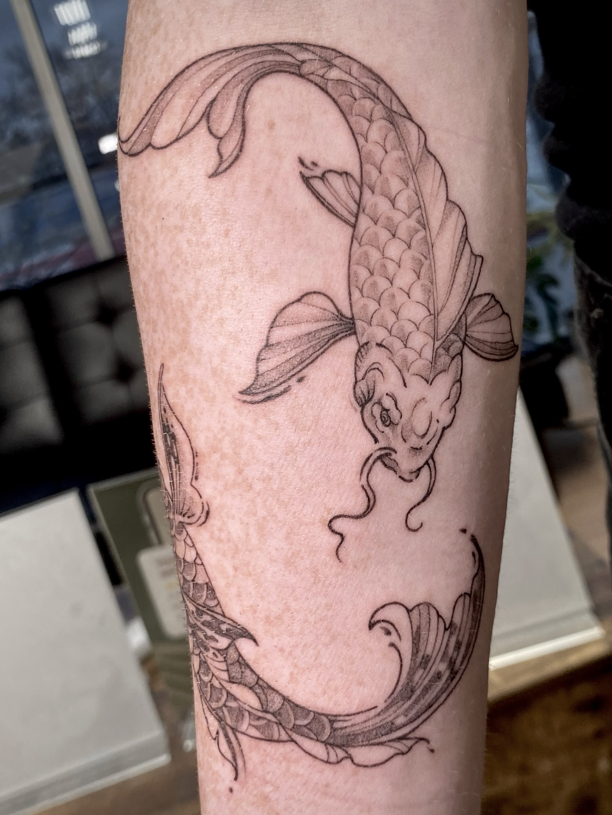 Tattoo by @pukeonmemilo — black_and_grey