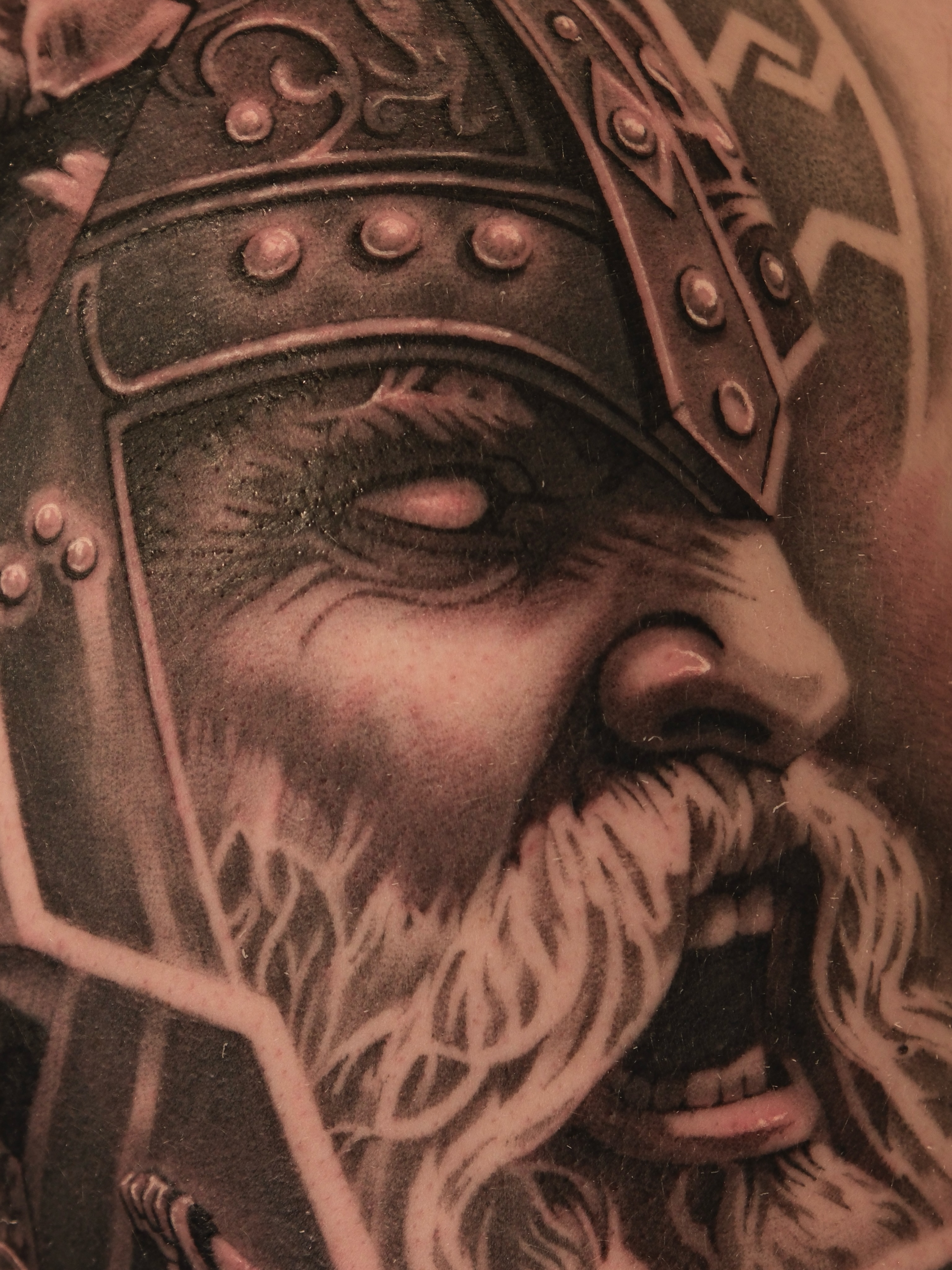 Tattoo by @vudi_tattoo — black_and_grey, realism