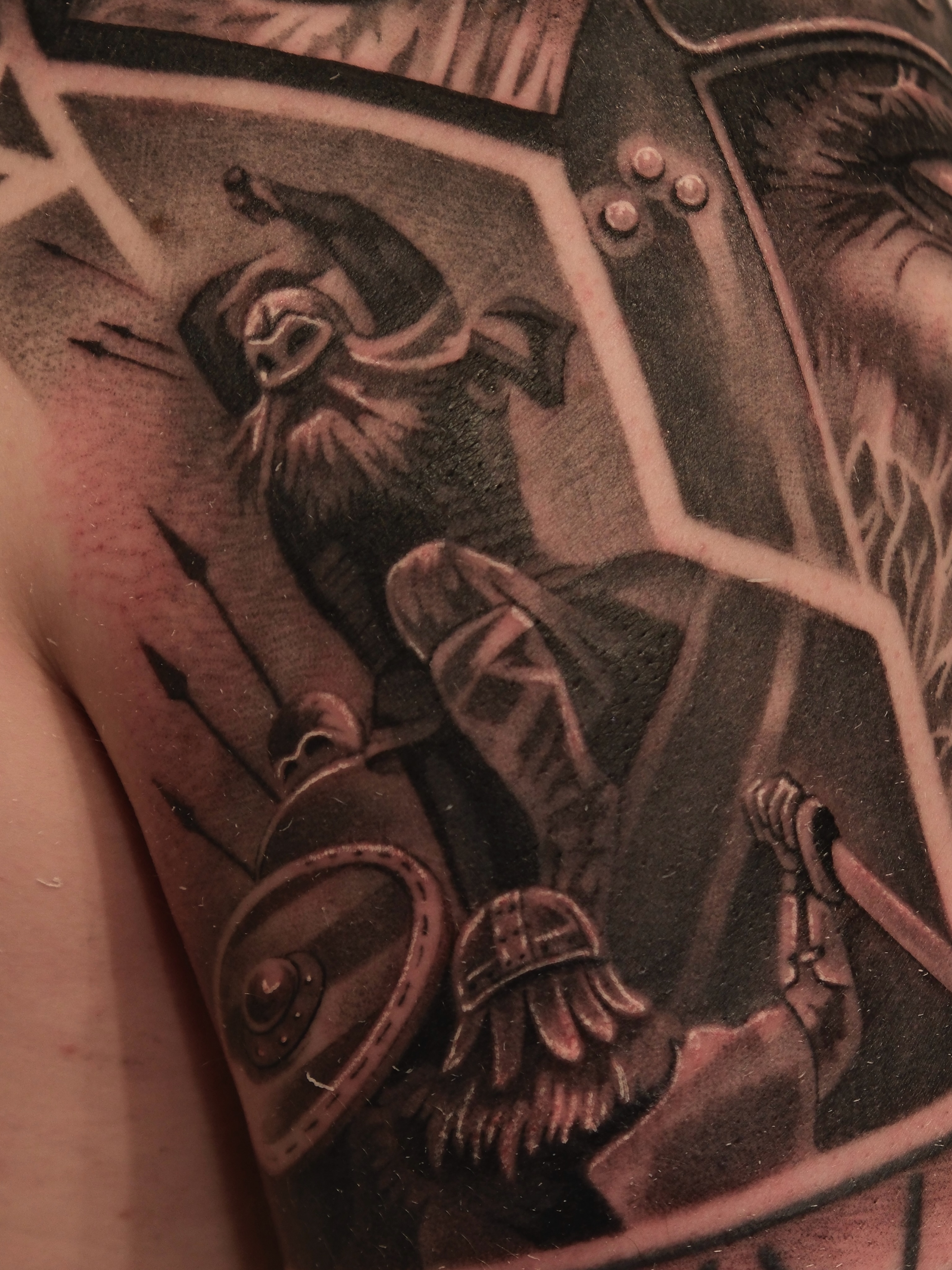 Tattoo by @vudi_tattoo — black_and_grey, realism