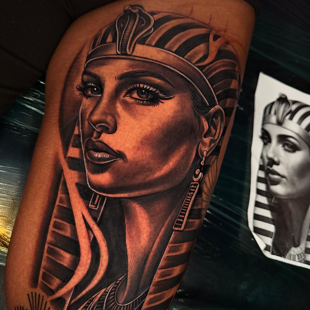 Tattoo by @idrinkink_ — realism, black_and_grey