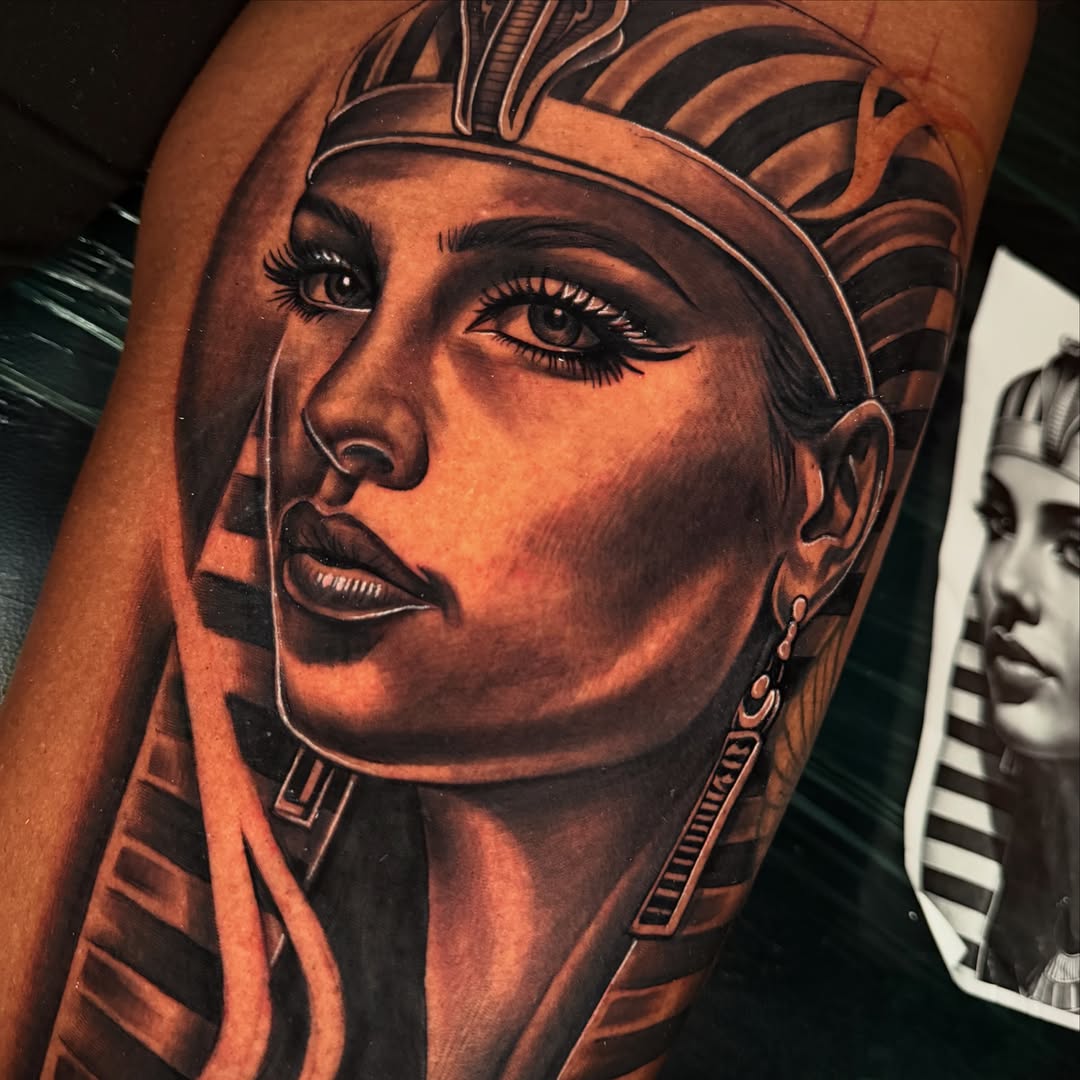 Tattoo by @idrinkink_ — realism, black_and_grey