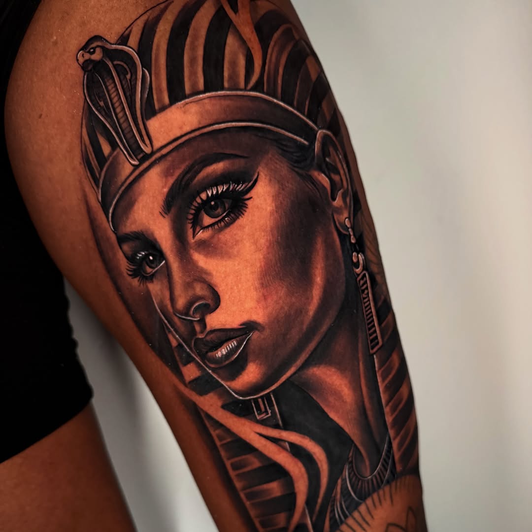 Tattoo by @idrinkink_ — realism, black_and_grey