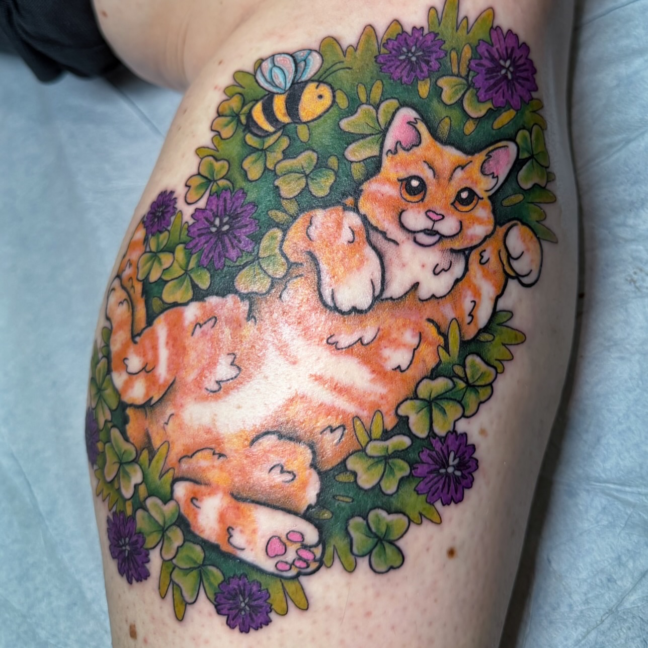Tattoo by @rockylovetattoos — new_school, illustrative