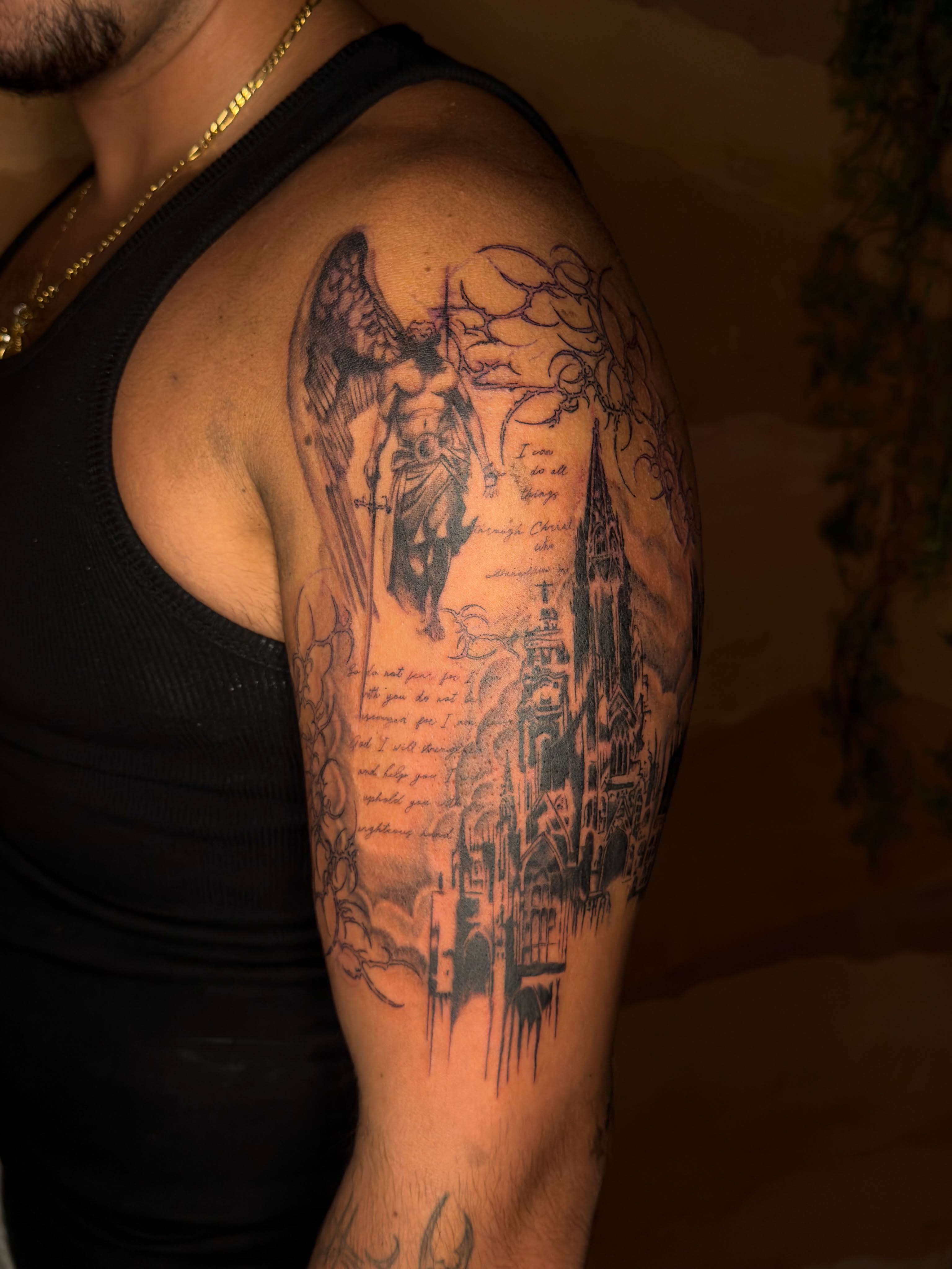 Tattoo by @heliast.tattoos — black_and_grey, realism