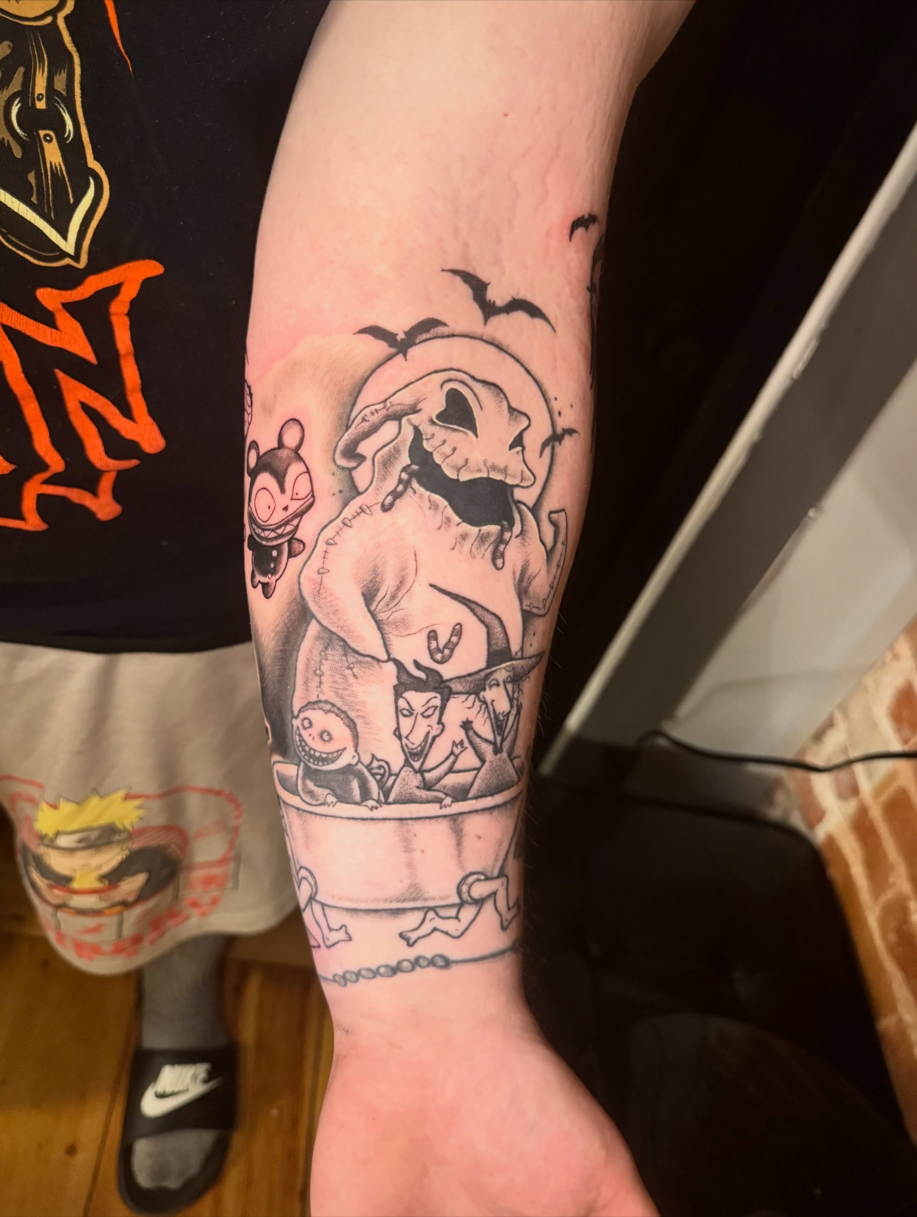 Tattoo by @nategtattoo — black_and_grey