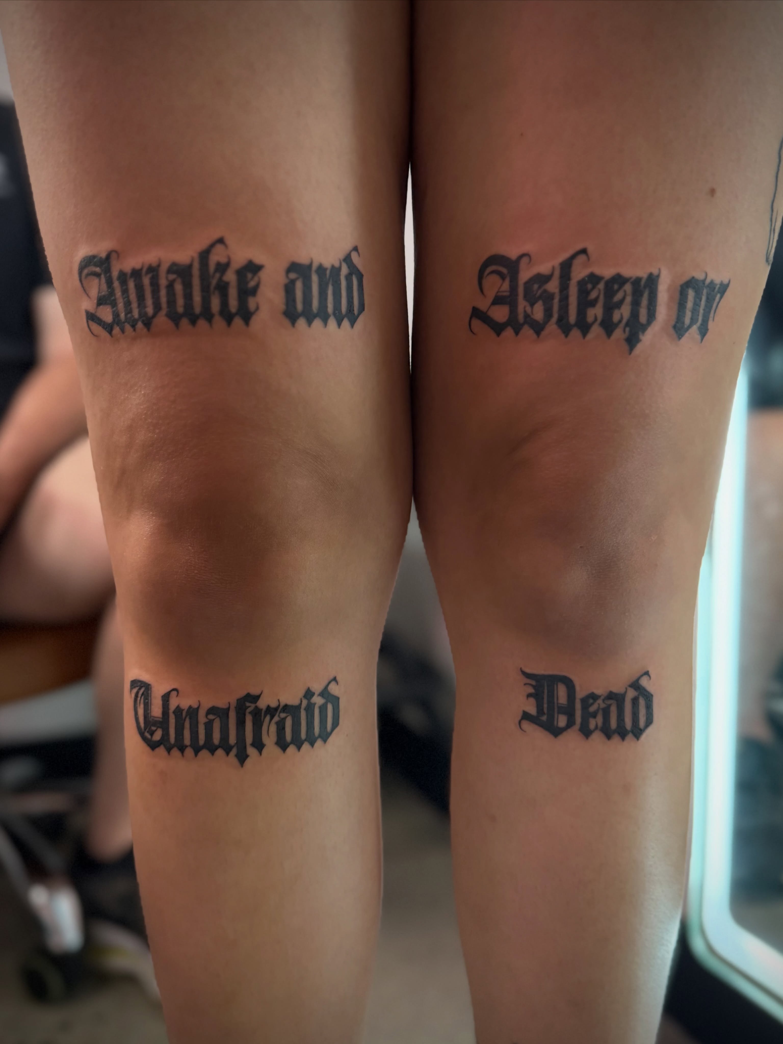 Tattoo by @tonitakaaa — lettering_script