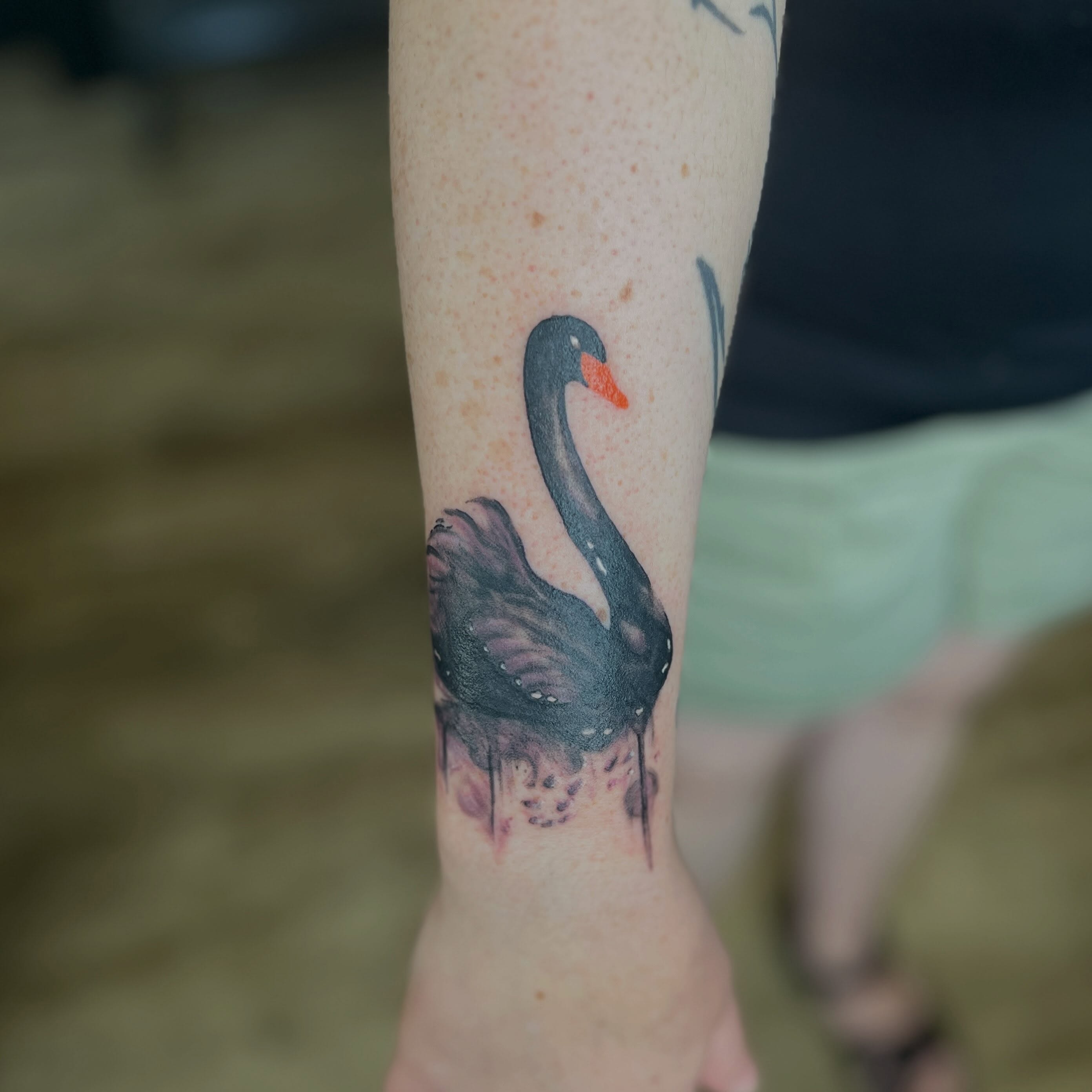 Tattoo by @sarahbellzebub — watercolor