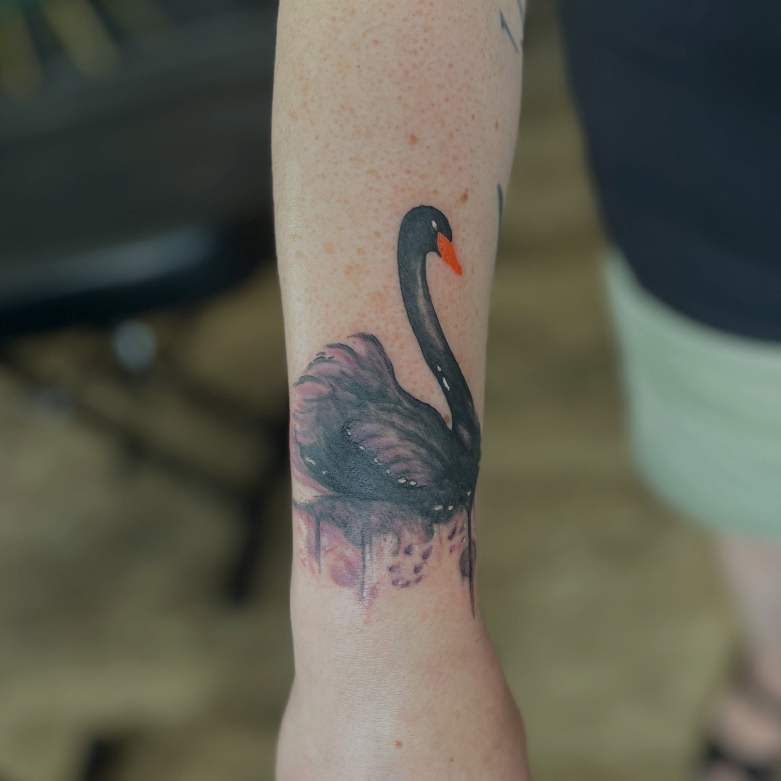Tattoo by @sarahbellzebub — watercolor