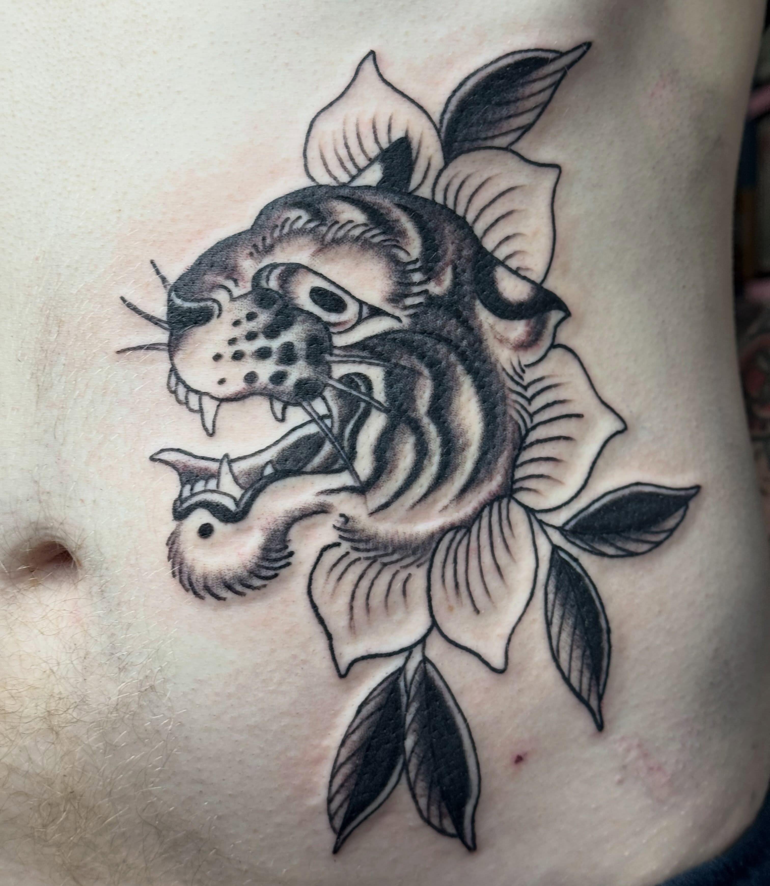 Tattoo by @brigettealysontattoos — american_traditional, black_and_grey