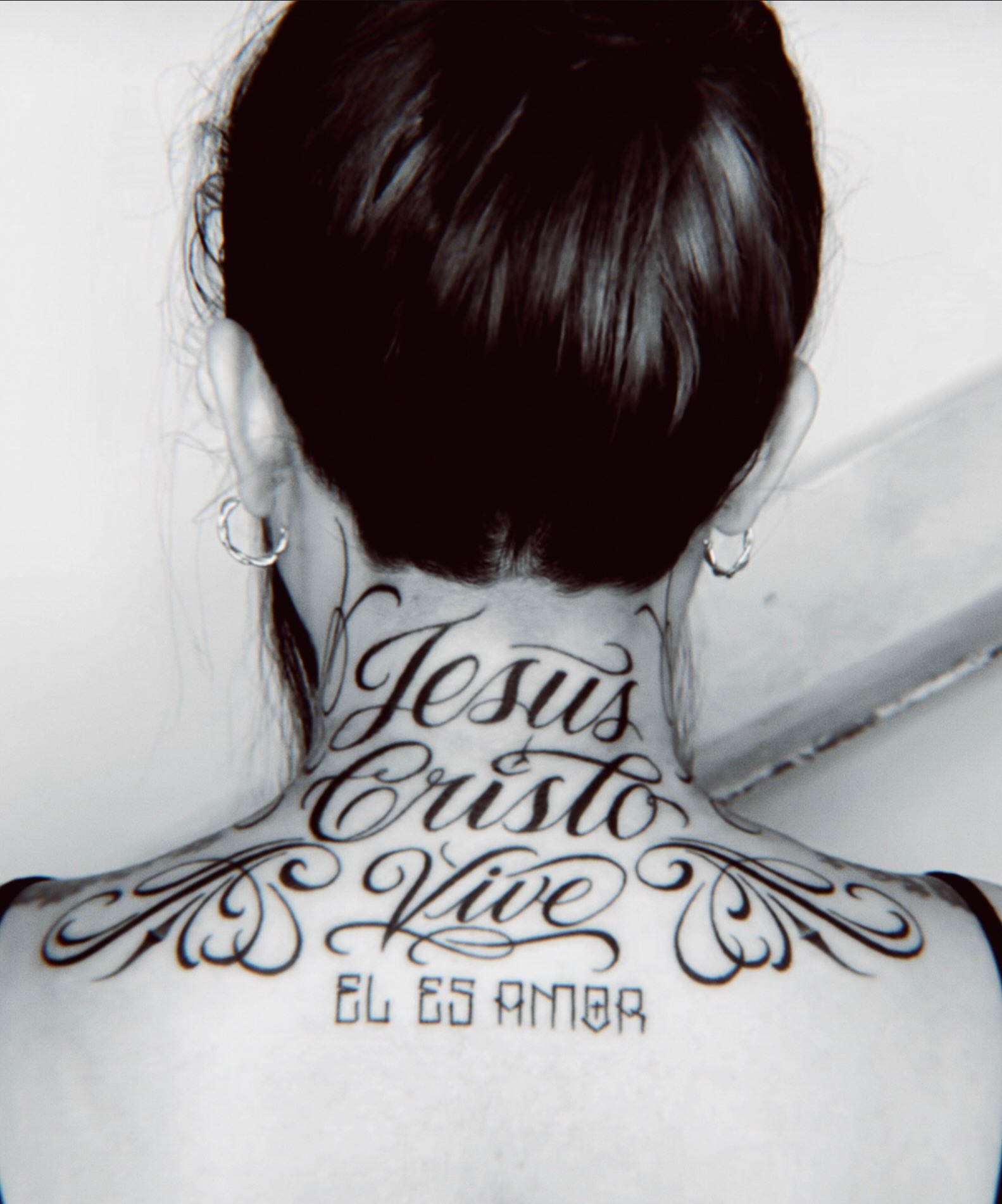 Script lettering lettering script tattoo on the back by @nudylicioustattoos