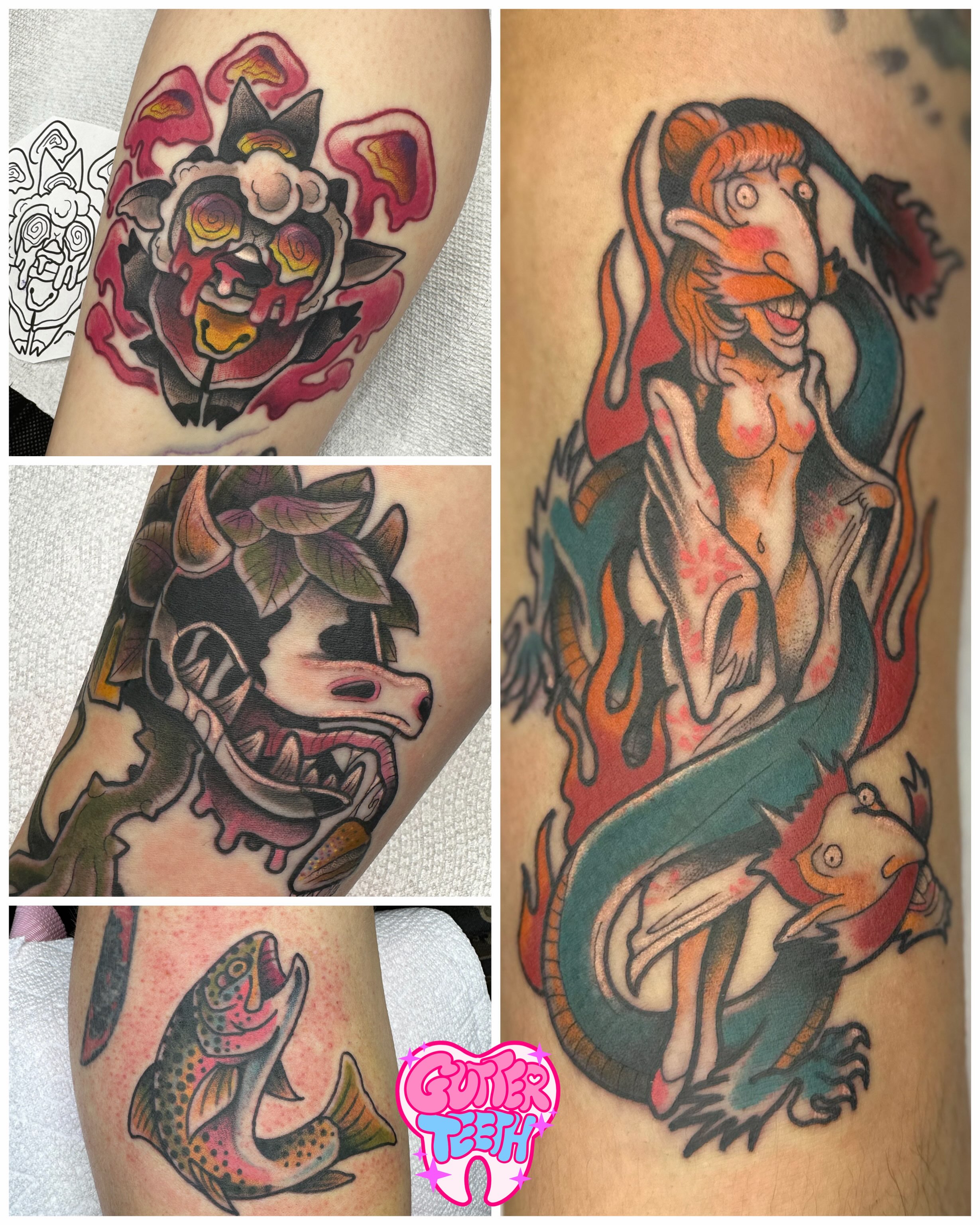 Tattoo by @gutterteeth — american_traditional