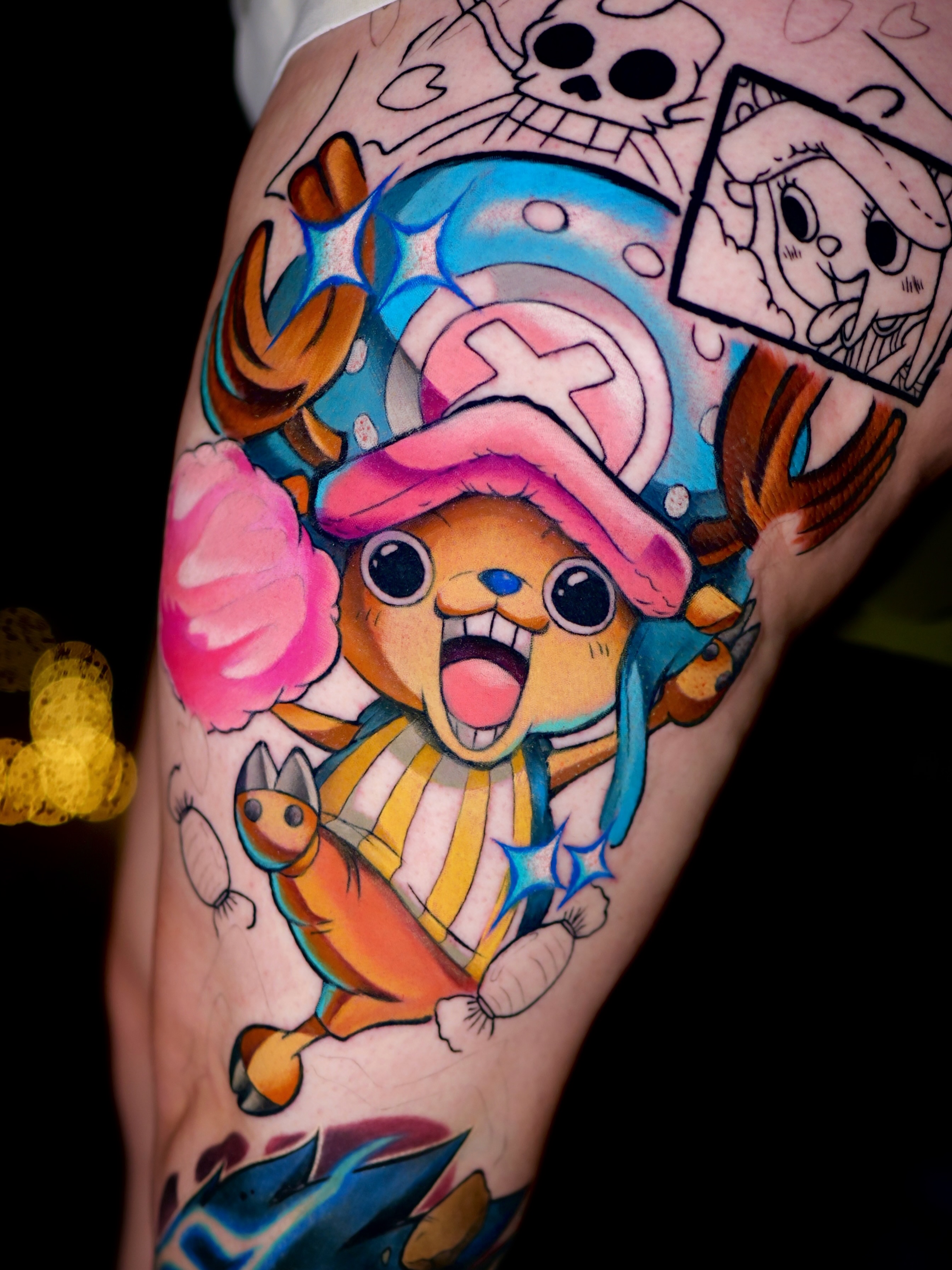 Tattoo by @ale.rivz — anime
