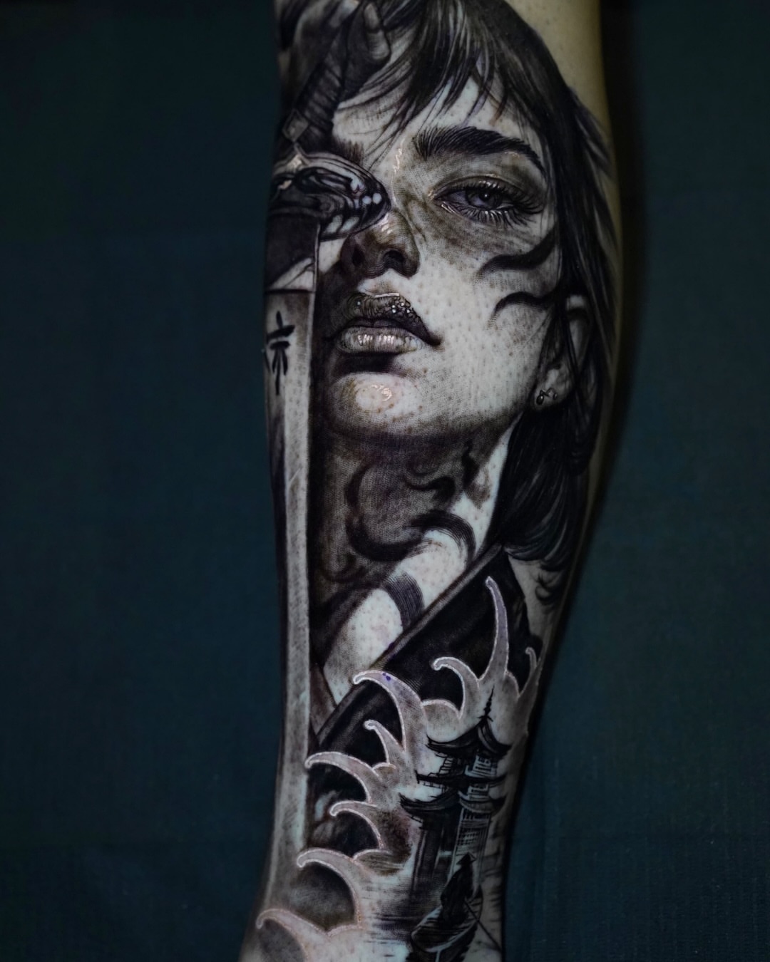 Tattoo by @stefanoalcantara — realism, dark_realism