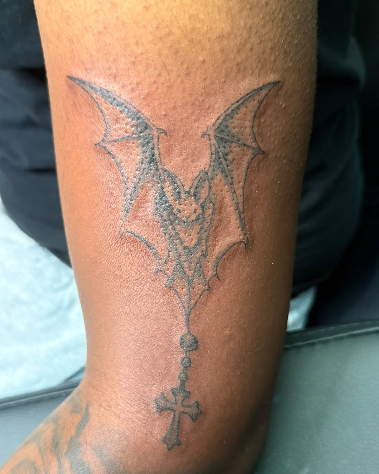 Tattoo by @tattoosorsumn — black_and_grey