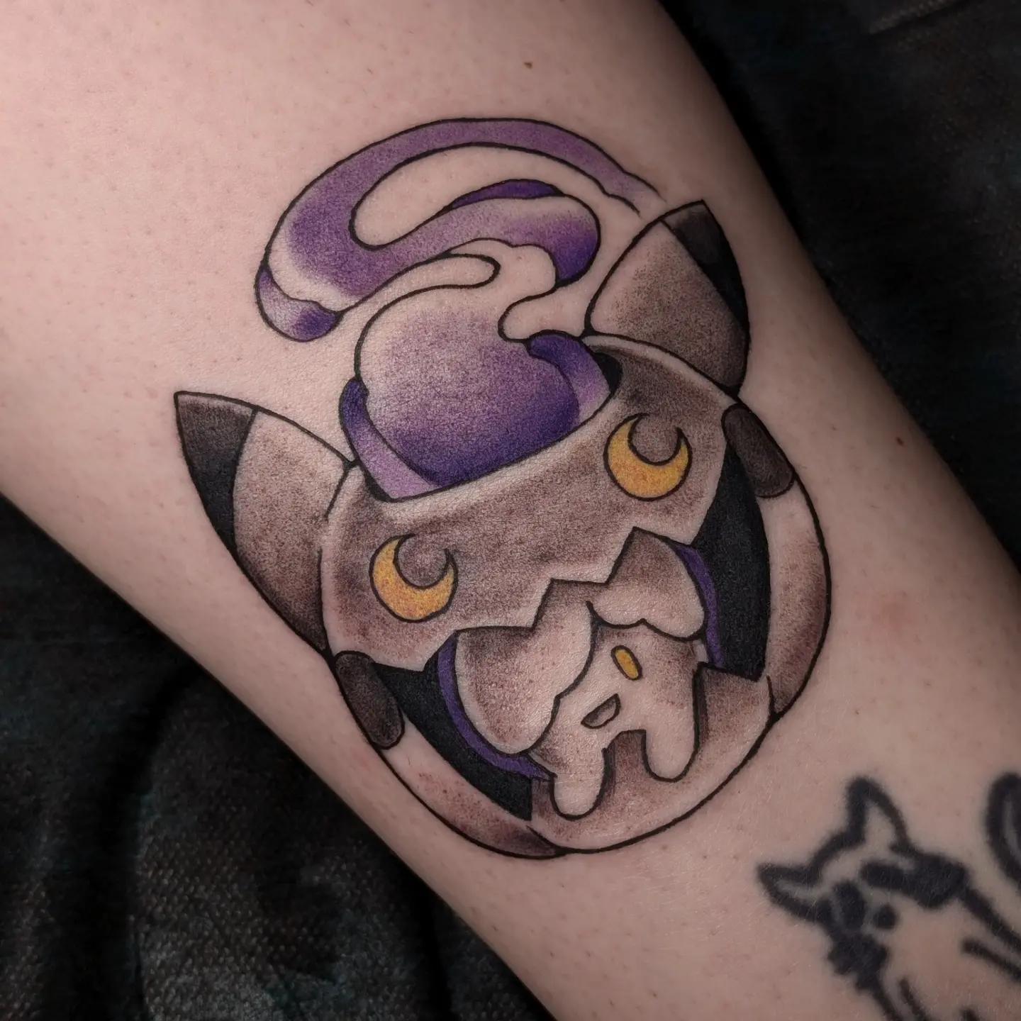 Tattoo by @matchashojo — dotwork, geometric